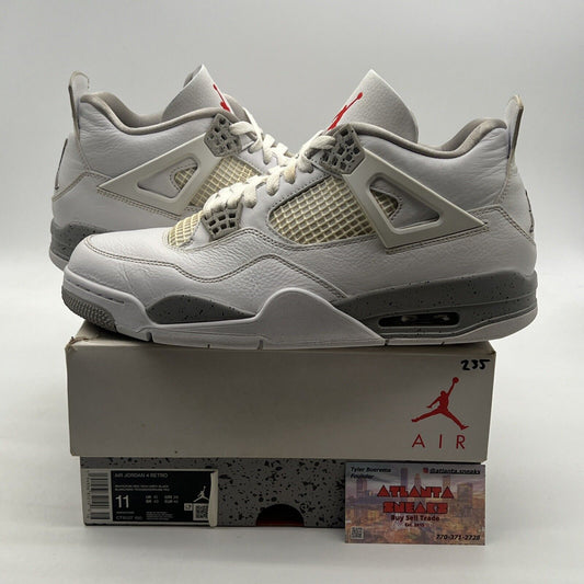 Size 11 - Air Jordan 4 Retro Mid White Oreo (CT8527-100)