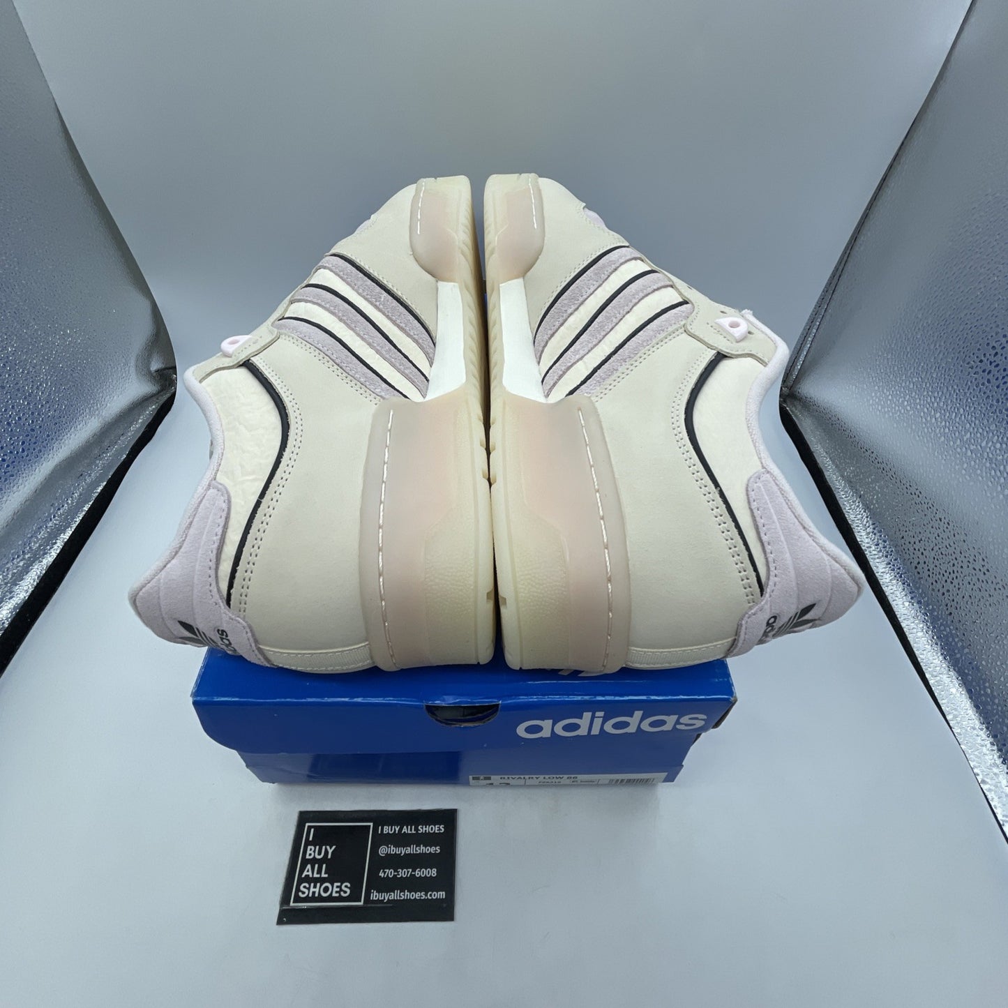 Size 13 - Adidas Rivalry 86 Low Wonder White Almost Pink (FZ6319)