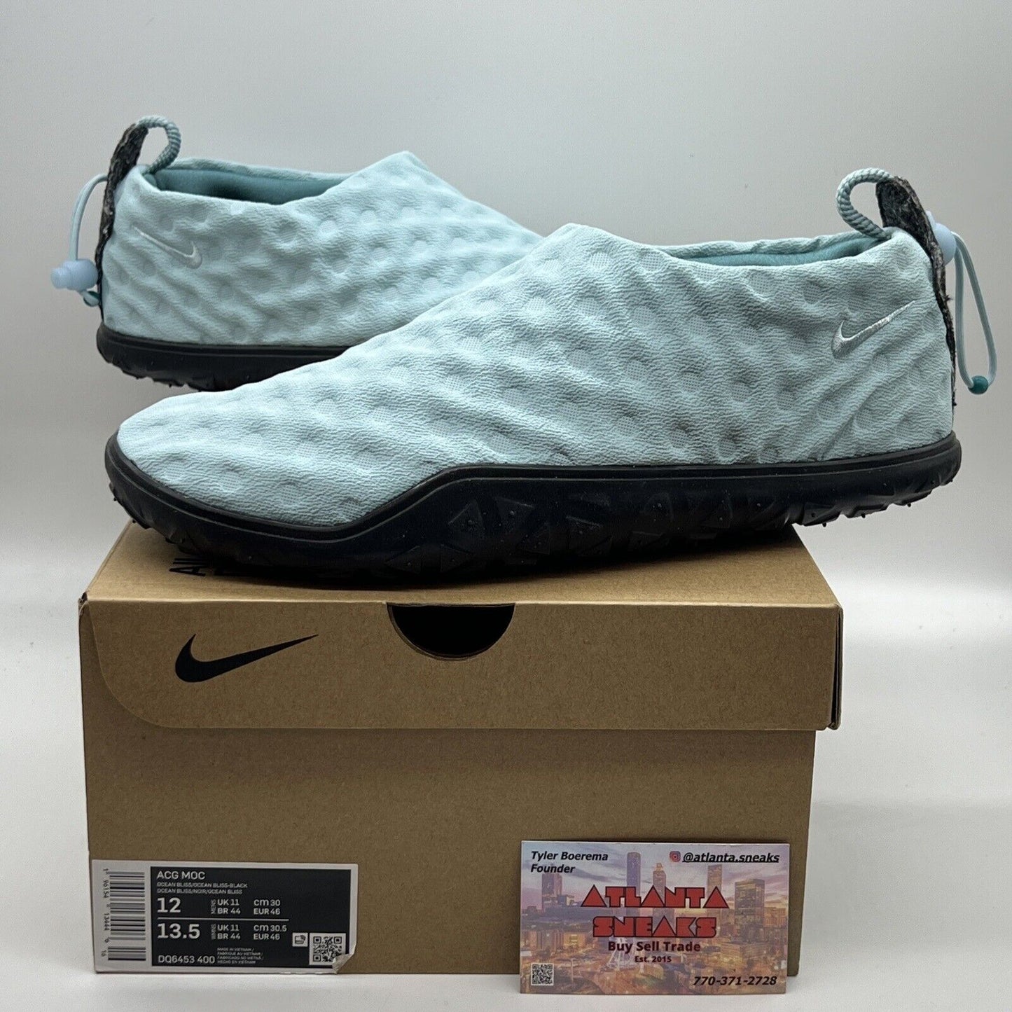 Nike ACG Moc Ocean Bliss DQ6453-400 Size 12 Men Brand New Og All