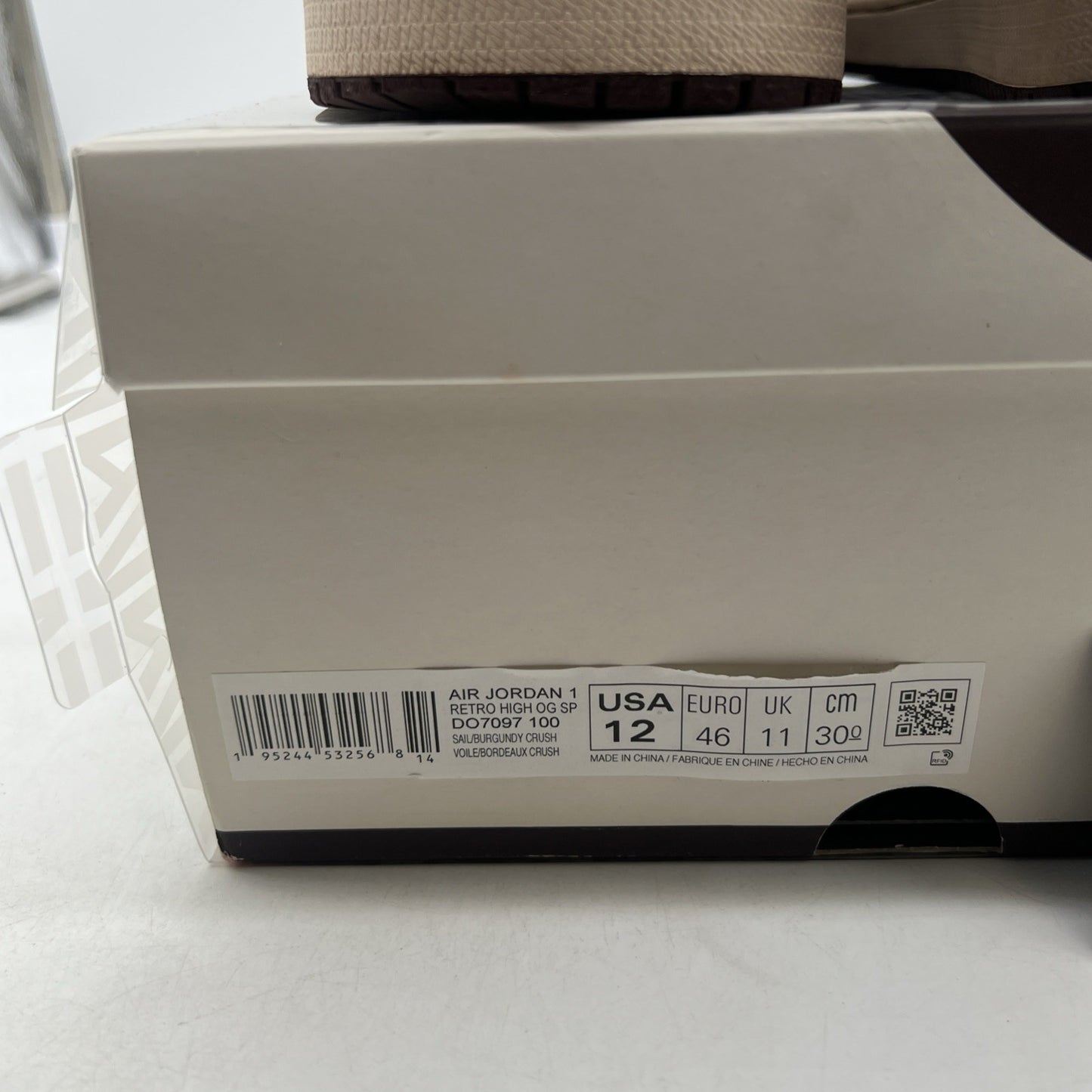 Size 12 - Air Jordan 1 OG x A Ma Maniere High Airness (DO7097-100)