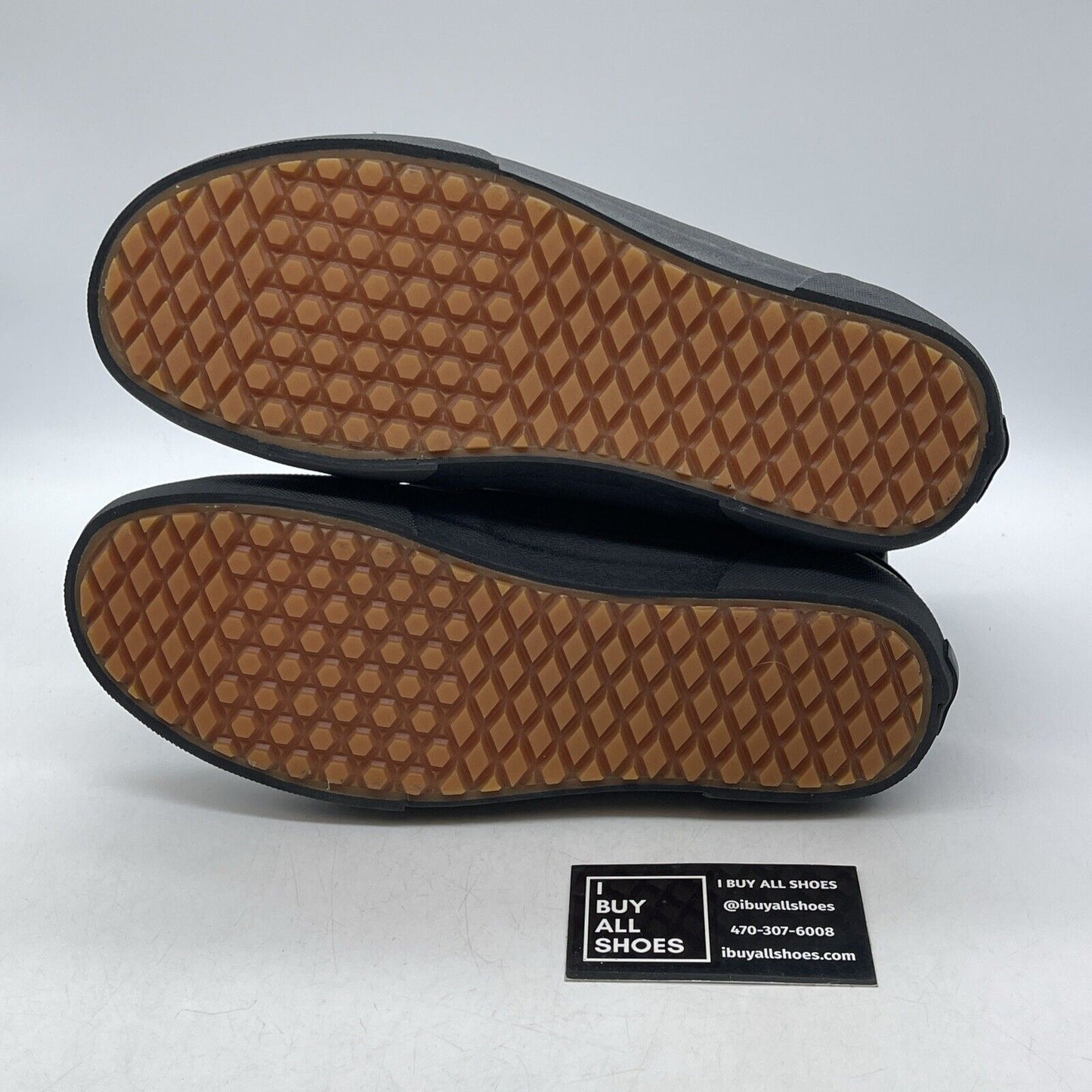 Size 9 - Vans Scotchgard Black SK-8 High black Suede Leather (721454)