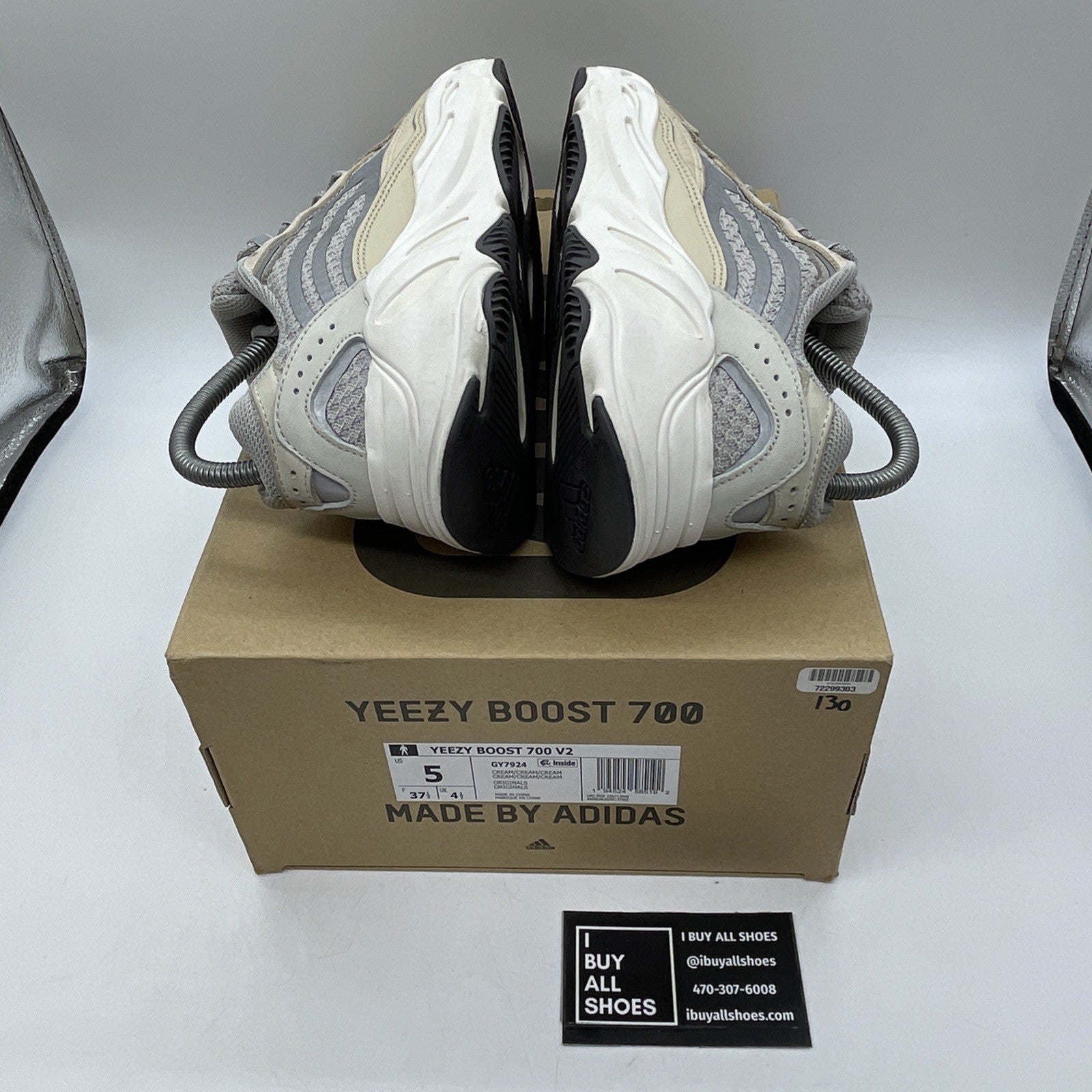 Size 5 - adidas Yeezy Boost 700 V2 Cream (GY7924)
