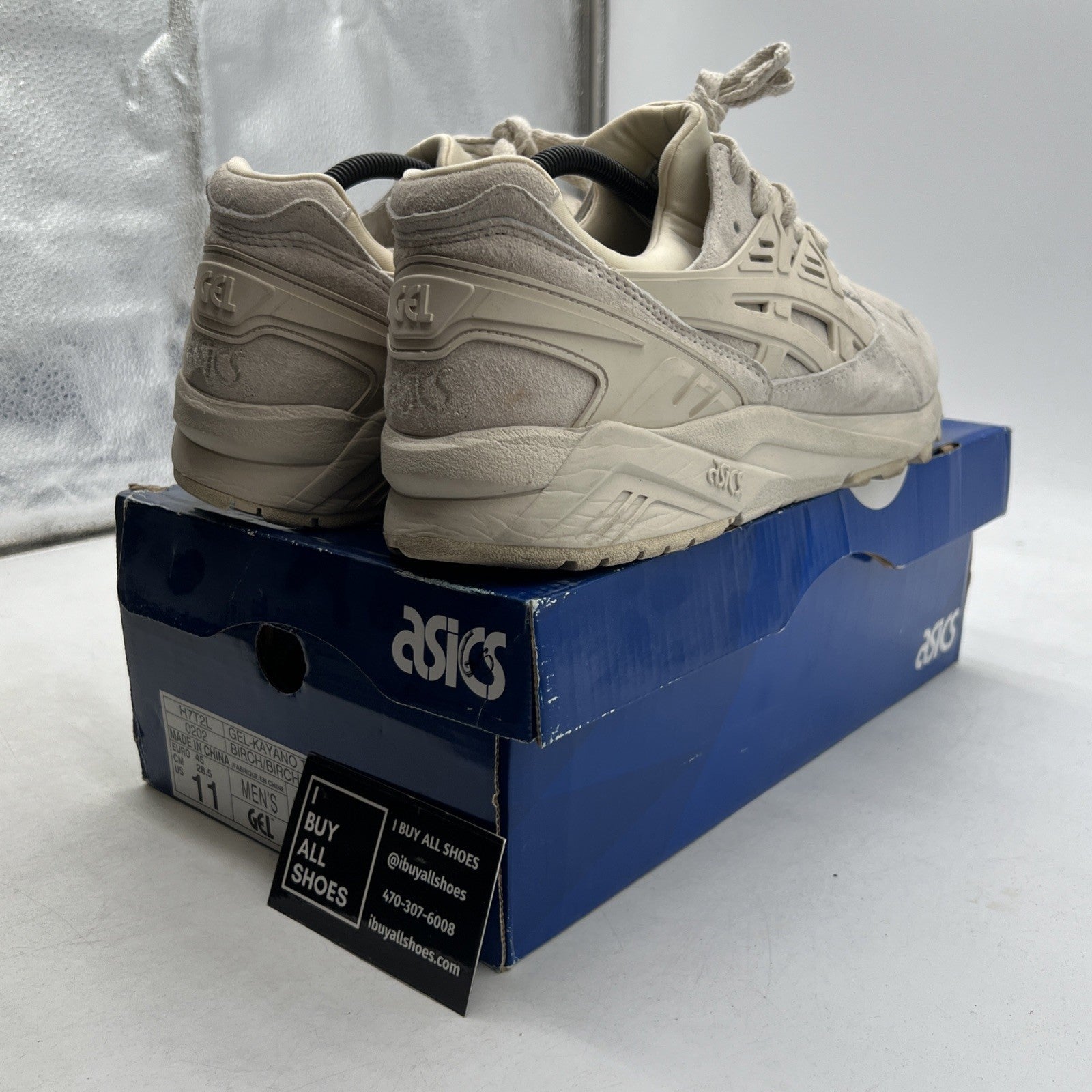 Size 11 - Asics Gel Kayano Trainer Birch (H7T2L-0202)