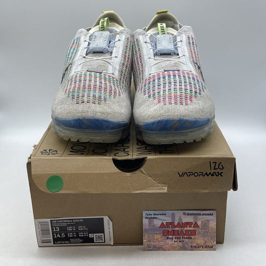 Size 13 - Nike Air VaporMax 2020 Flyknit Multi-Color Grey Blue (CJ6740-001)