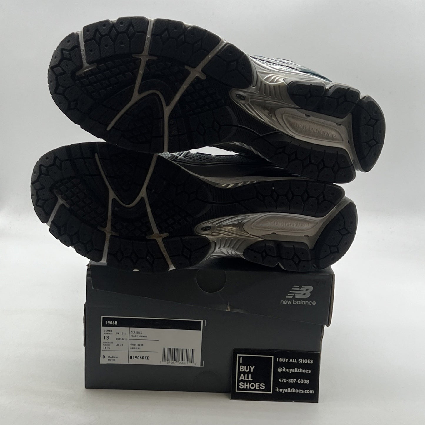 Size 13 - New Balance 1906R Silver Metallic Deep Ocean (U1906RCE)