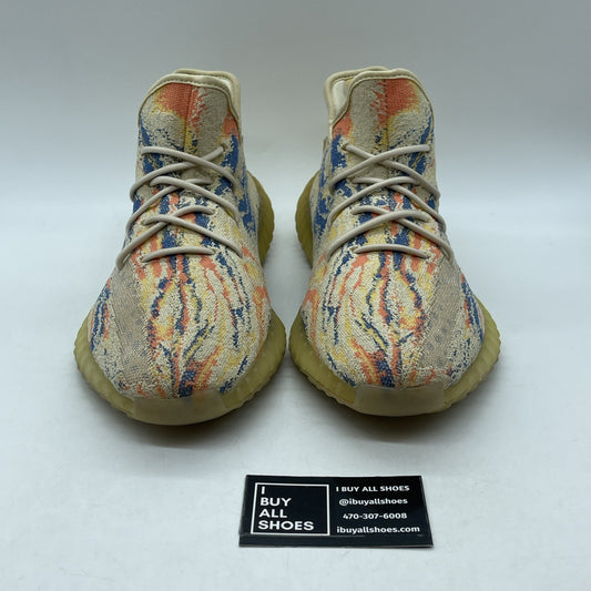 Size 12.5 - adidas Yeezy Boost 350 V2 Low MX Oat Blue Orange Suede (GW3773)