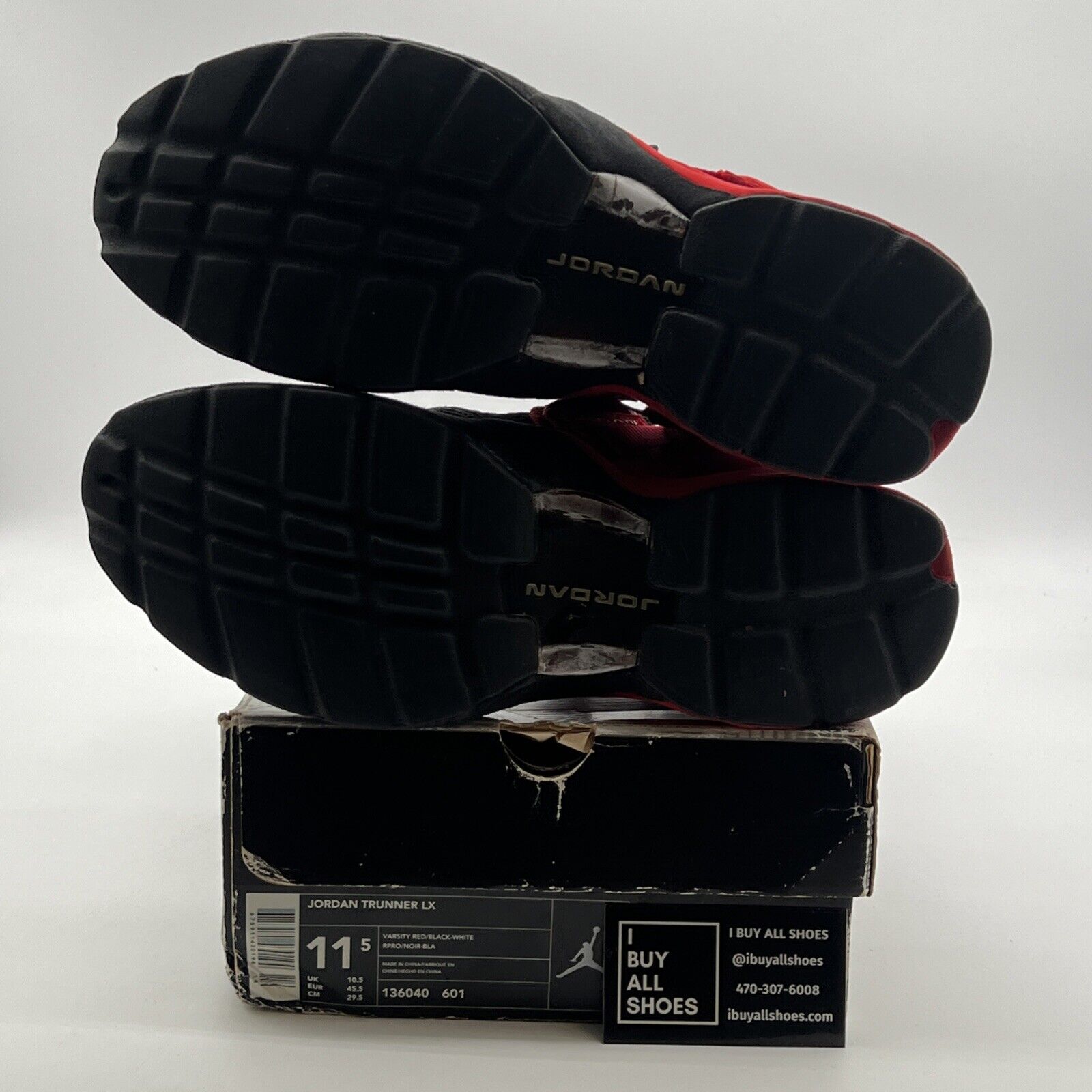 Size 11.5 - Jordan Trunner Lx Red (136040-601)