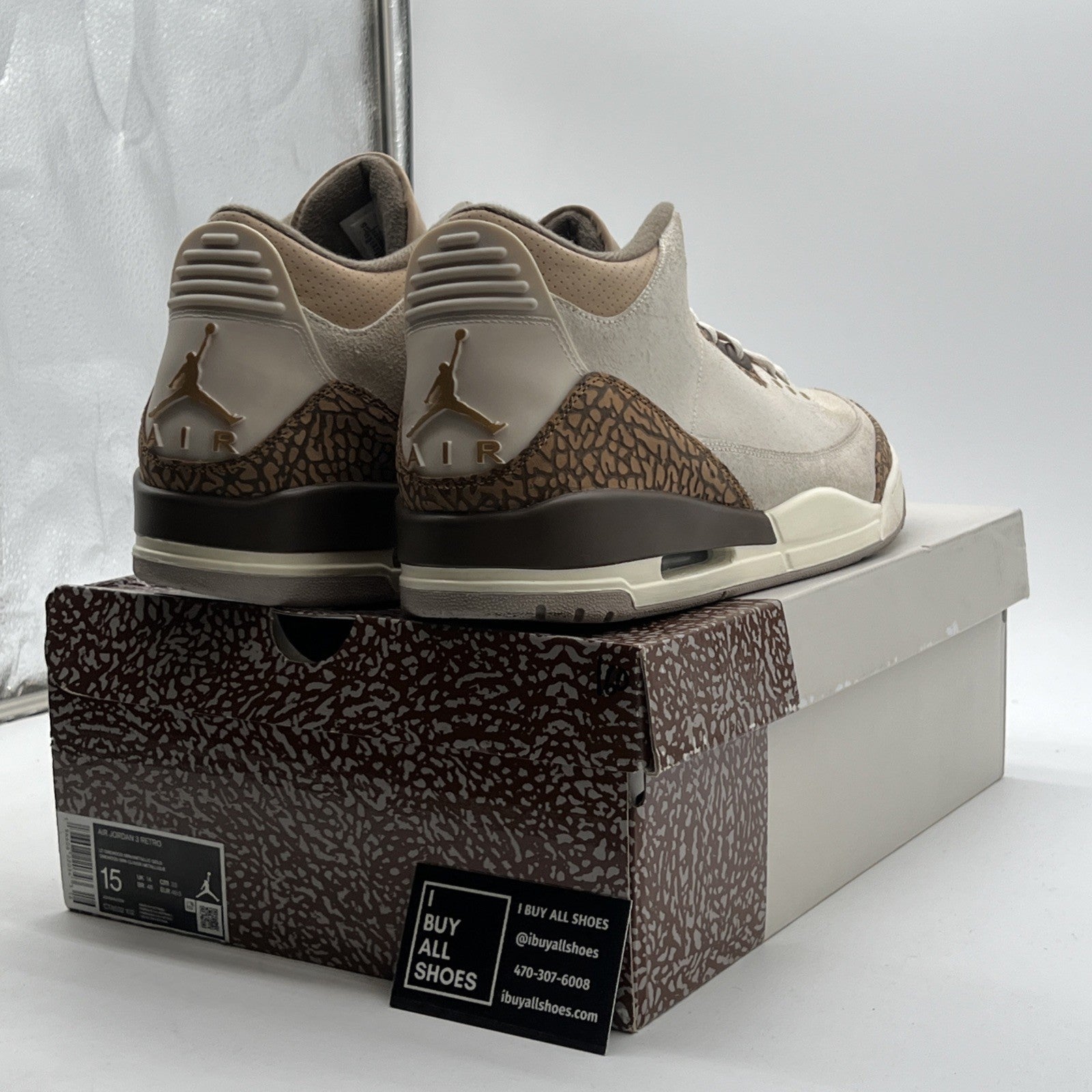 Size 15 - Air Jordan 3 Retro Low Palomino (CT8532-102)