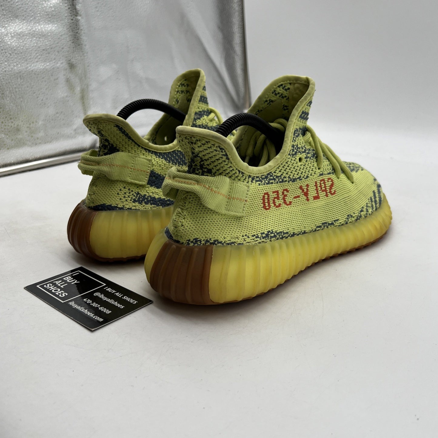 Size 8.5 - adidas Yeezy Boost 350 V2 Low Semi Frozen Yellow (B37572)