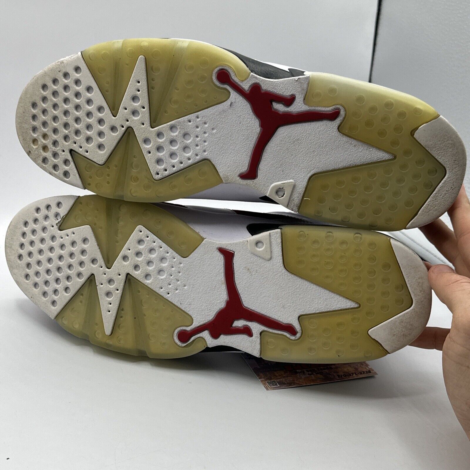 Size 12 - Jordan 6 Retro OG Mid Carmine OG Nike Air Retro Red White