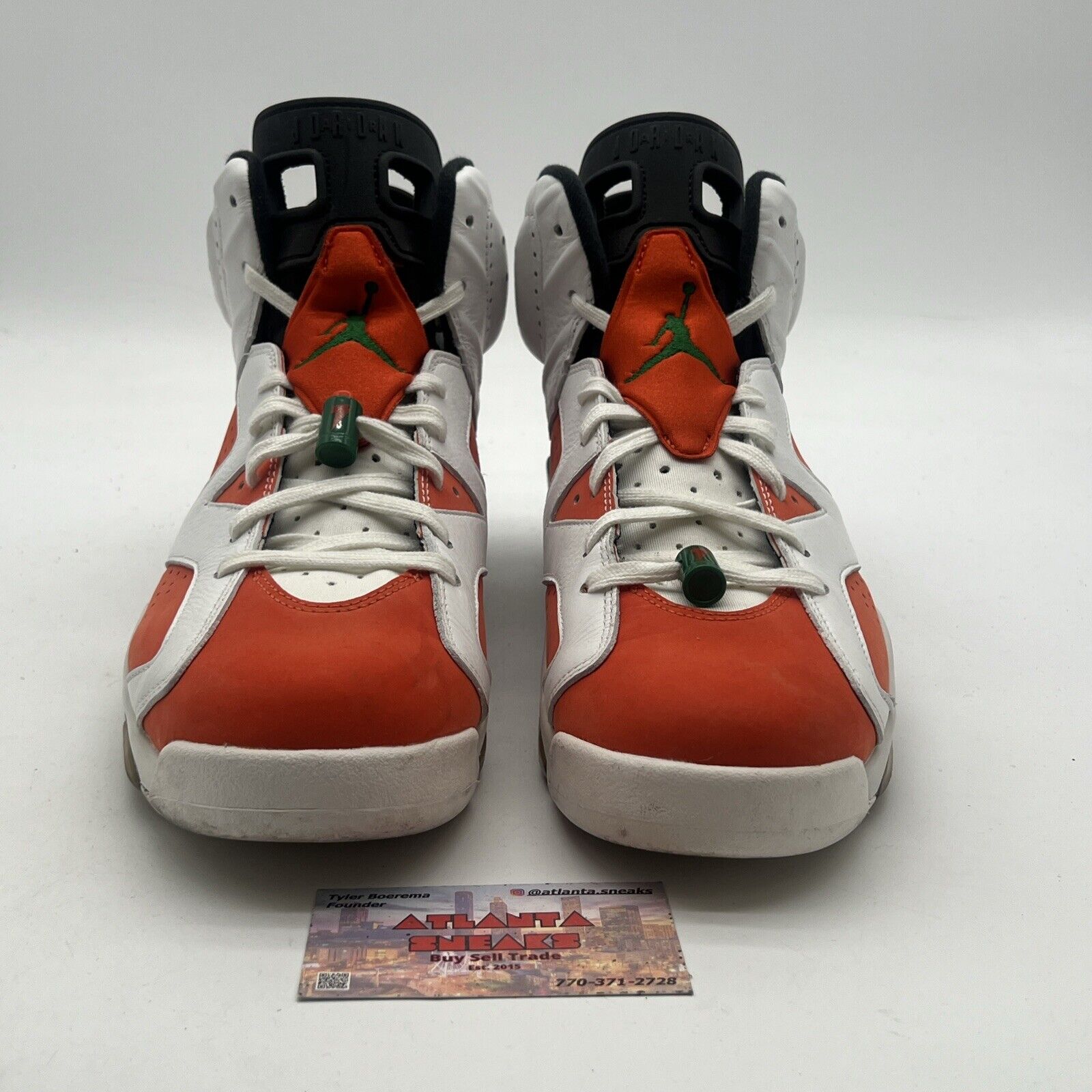 Size 11.5 - Air Jordan 6 Retro Gatorade (384664-145)