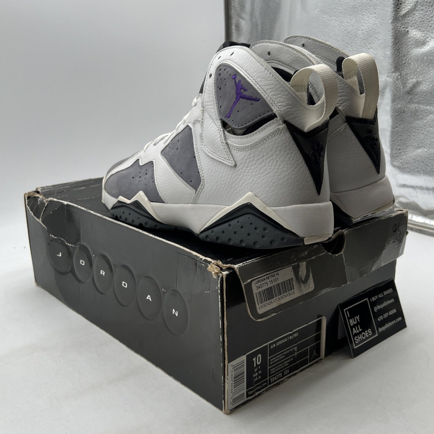 Size 10 - Air Jordan 7 Retro Flint (304775-151)