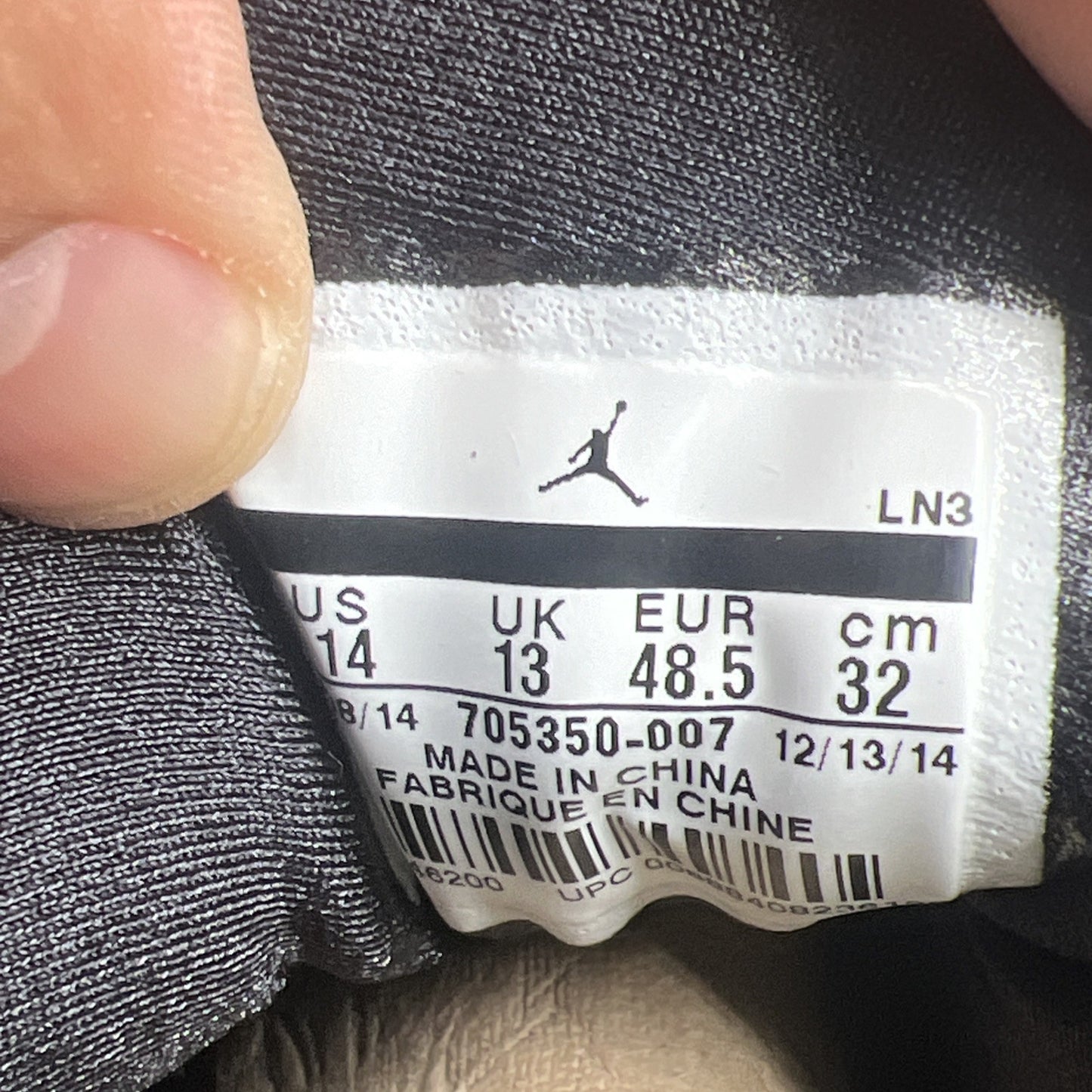 Size 14 - Air Jordan 7 Retro 30th Barcelona Nights (705350-007)