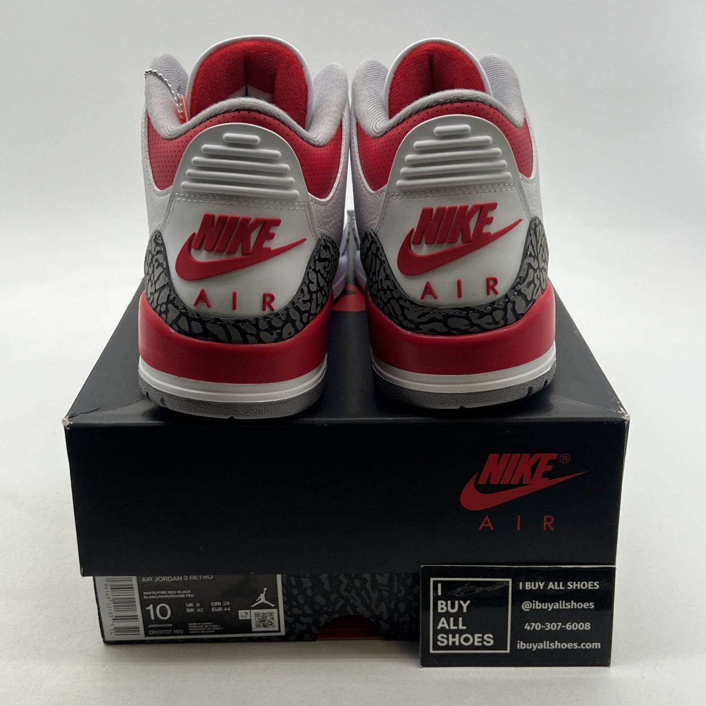 Size 10 - Air Jordan 3 Retro Mid Fire Red (DN3707-160)