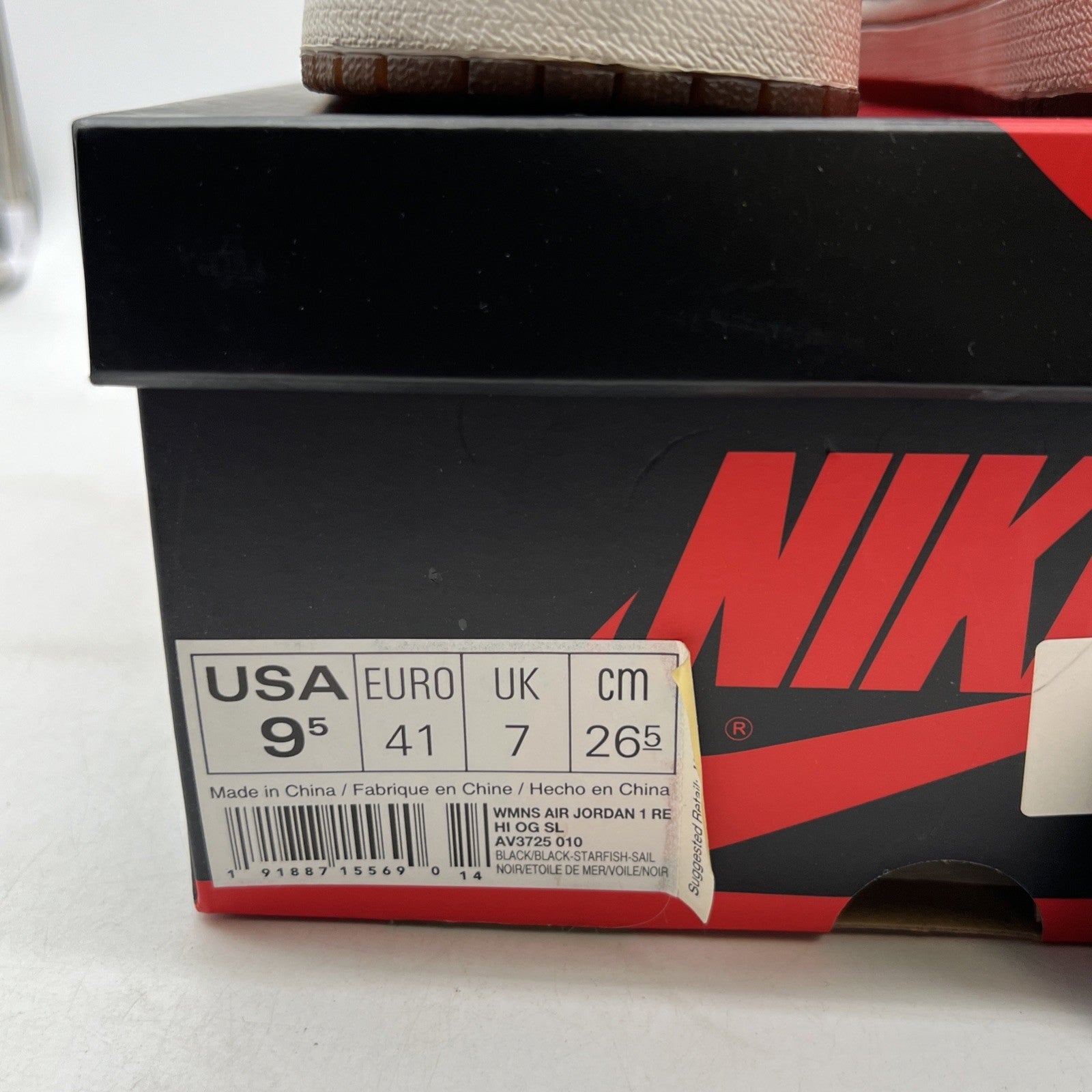 Size 9.5 - Air Jordan 1 Retro OG High Satin Shattered Backboard W (AV3725-010)