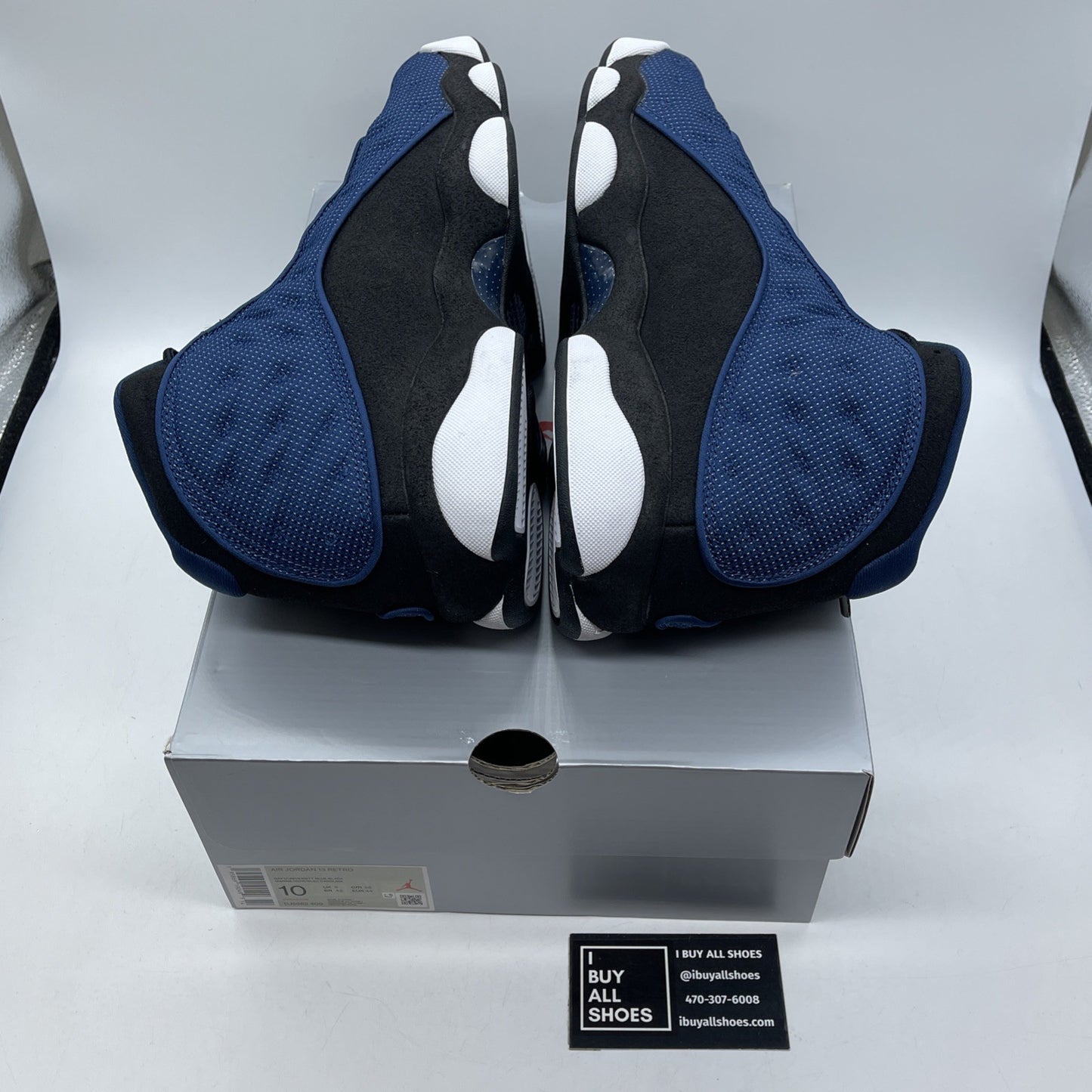 Size 10 - Jordan 13 Navy 2022 Blue Black Suede (DJ5982-400)