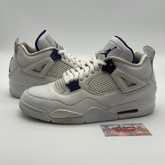 Size 11 - Air Jordan 4 Retro Mid Purple Metallic (CT8527-115)