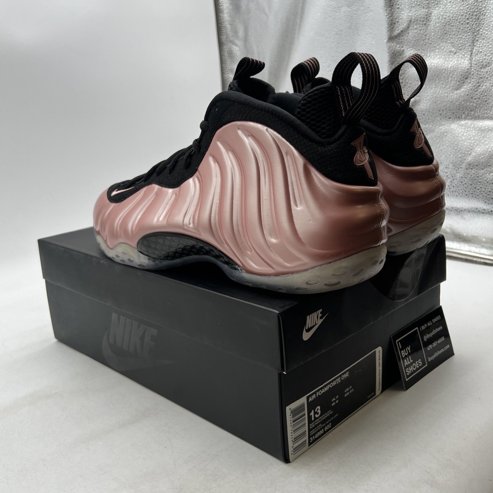 Size 13 - Nike Air Foamposite One Elemental Rose (314996-602)