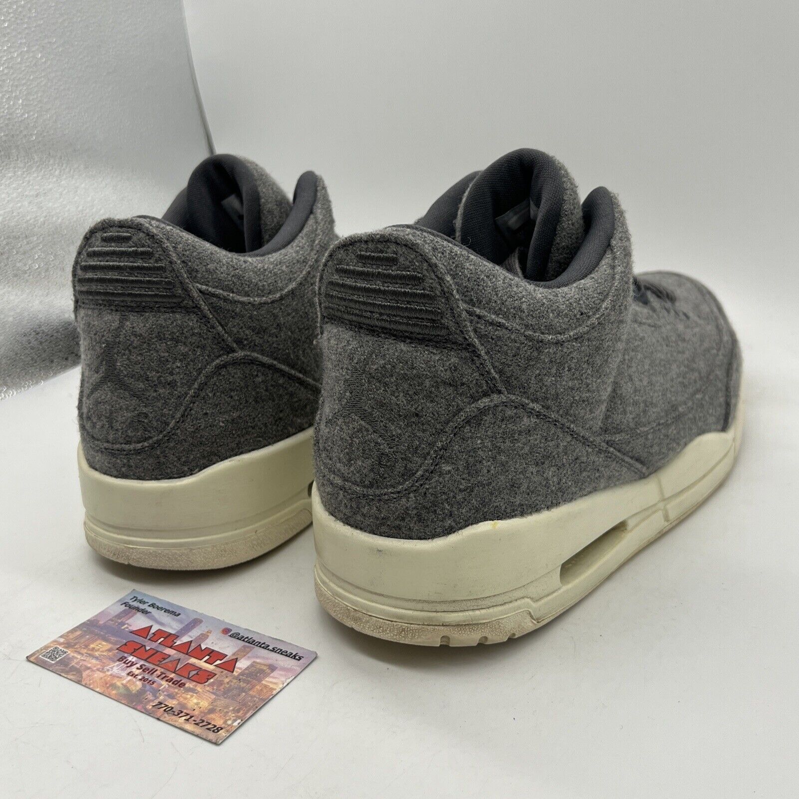 Size 12 - Air Jordan 3 Retro Wool Cream (854263-004)