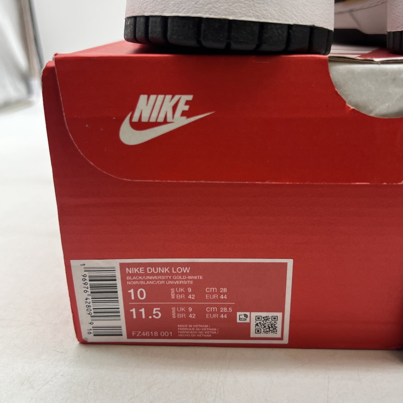 Size 10 - Nike Dunk Low Reverse Goldenrod (FZ4618-001)