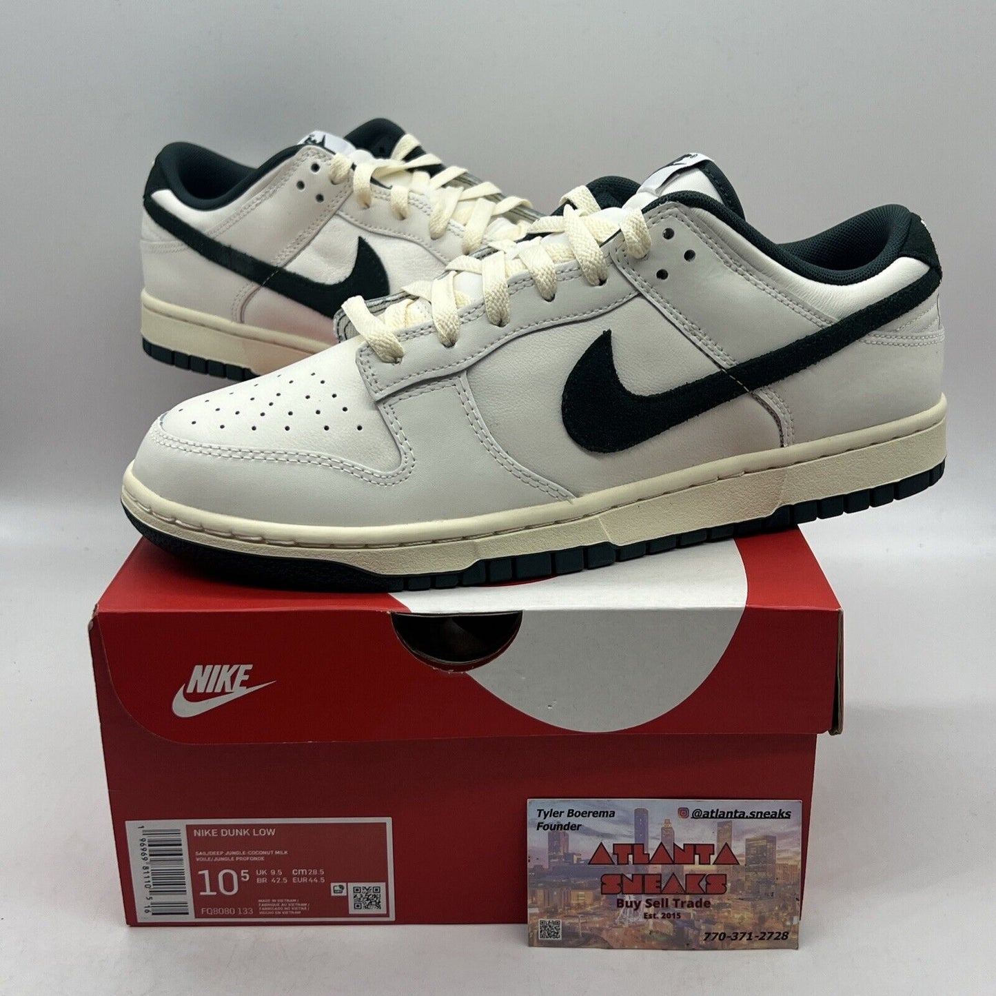 Size 10.5 - Nike Dunk Low Athletic Department - Deep Jungle Brand New Og All