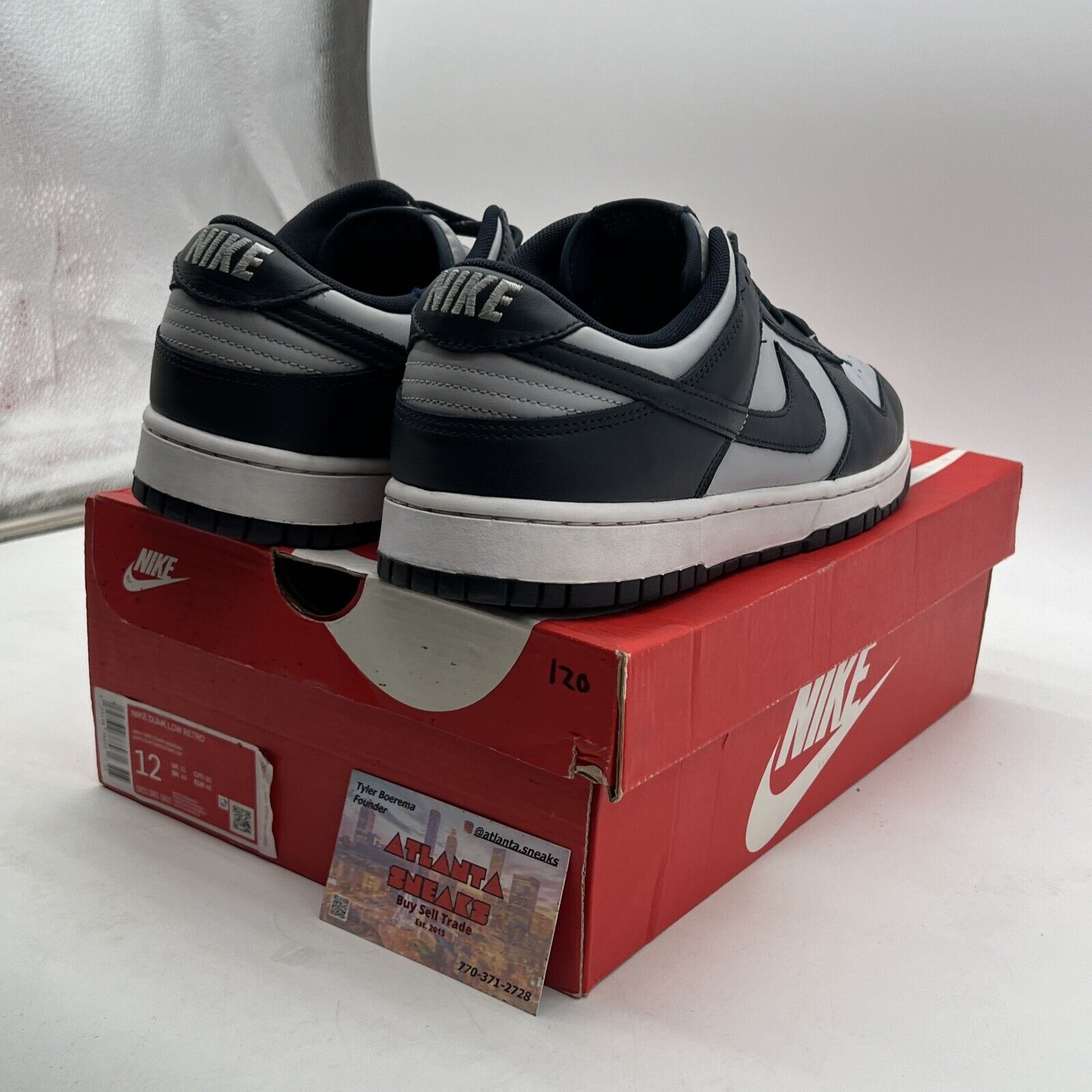 Size 12 - Nike Dunk Low Georgetown (DD1391-003)