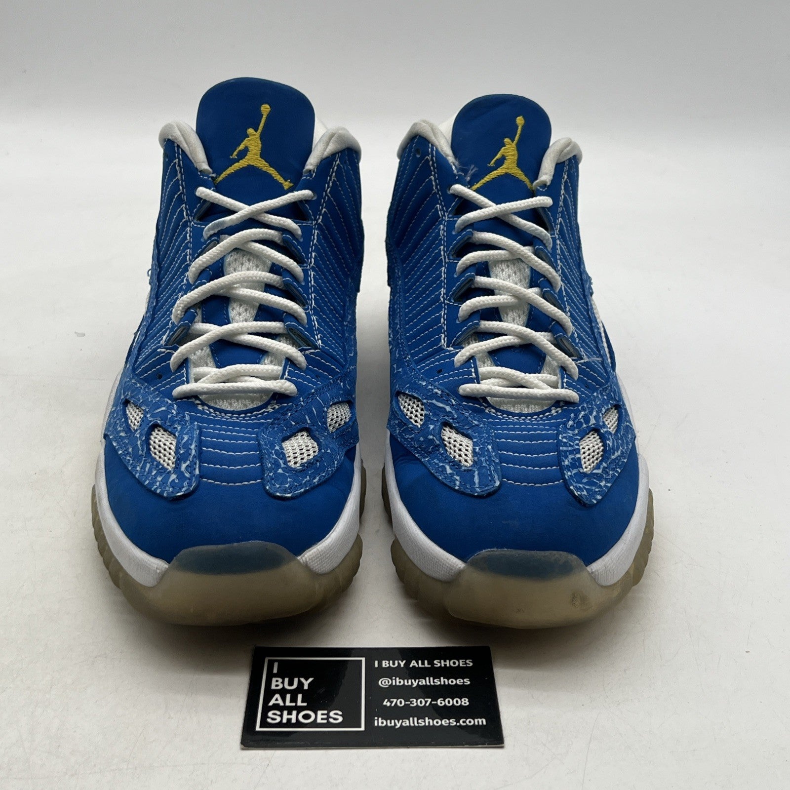 Size 13 - Air Jordan 11 Retro IE Low Argon Blue (306008-471)