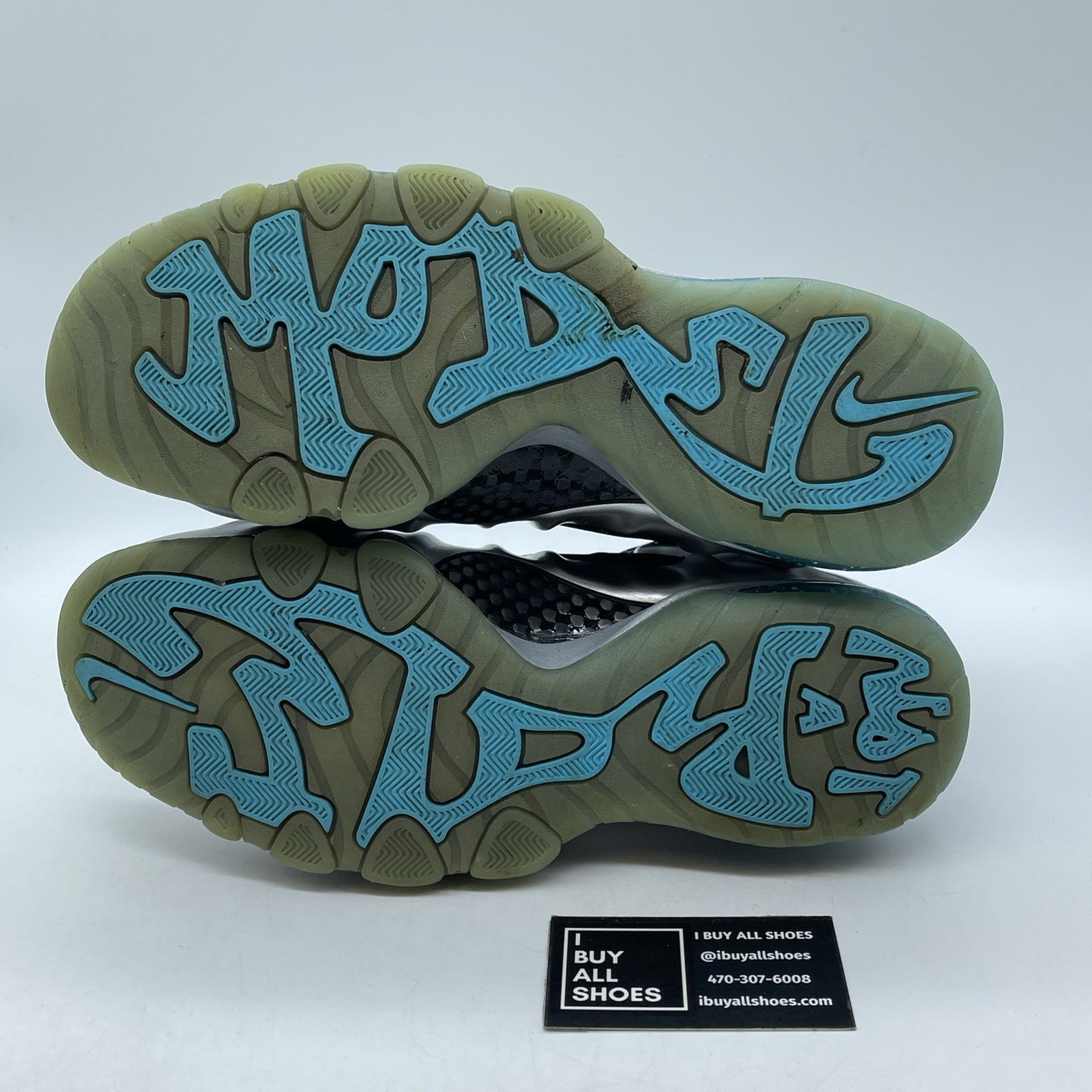 Size 9 - Nike Barkley Posite Max Splatter Black Grey Suede (555097-040)