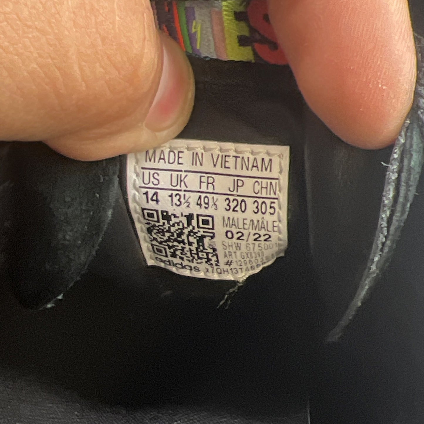 Size 14 - adidas Kris Andrew Small x Campus 80s Pride (GX6390)