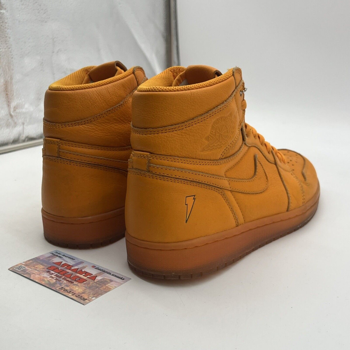 Size 9.5 - Air Jordan 1 Retro OG G8RD High Orange Peel (AJ5997-880)