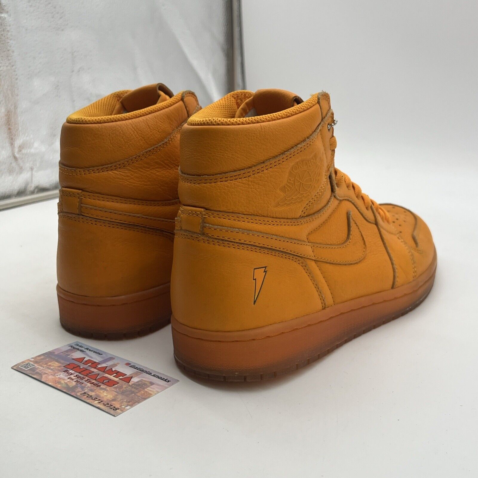 Size 9.5 - Air Jordan 1 Retro OG G8RD High Orange Peel (AJ5997-880)