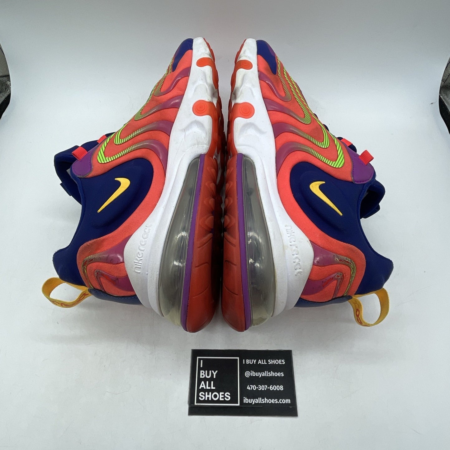 Size 12 - Nike Air Max 270 React ENG Raspberry Ripple (CD0113-600)