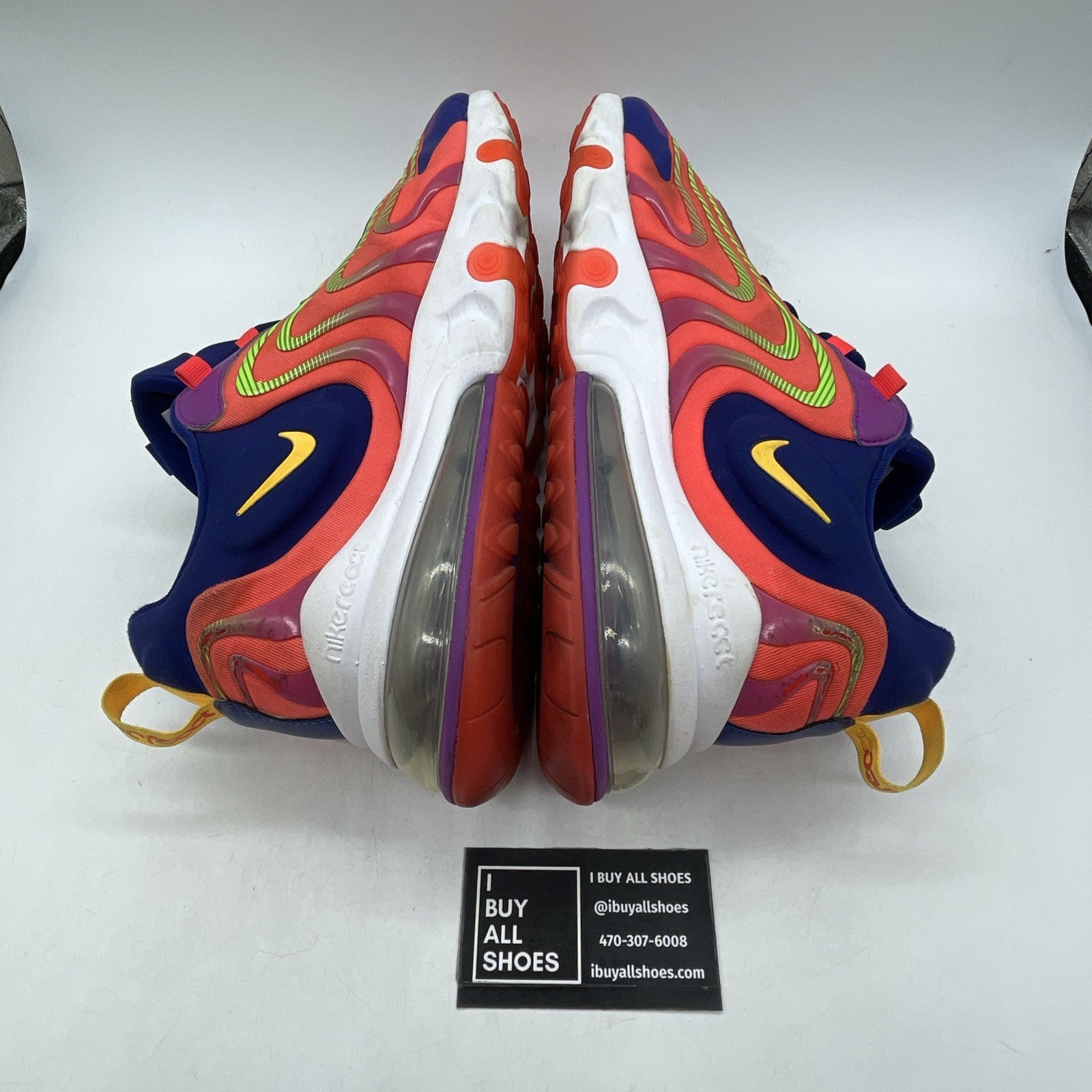 Size 12 - Nike Air Max 270 React ENG Raspberry Ripple (CD0113-600)
