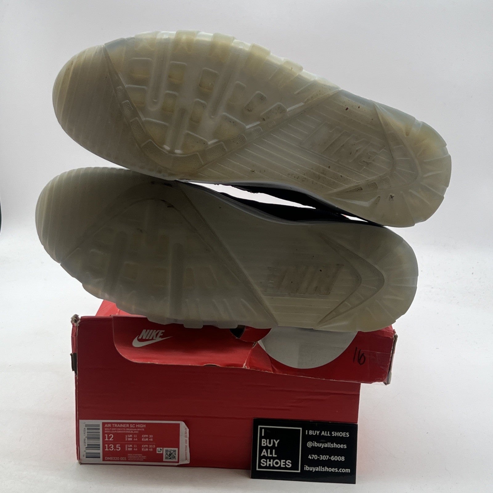 Size 12 - Nike Air Trainer SC High Georgetown (DM8320-001)