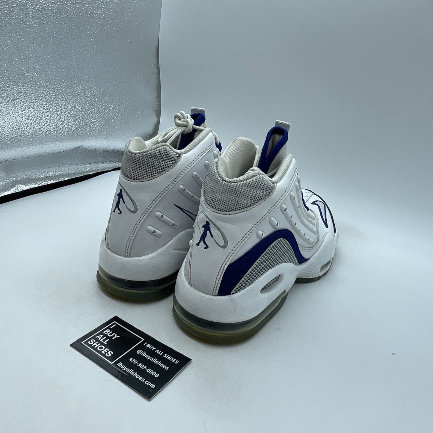 Size 11 - Nike Air Griffey Max 2 White Royal Blue (442171-102)