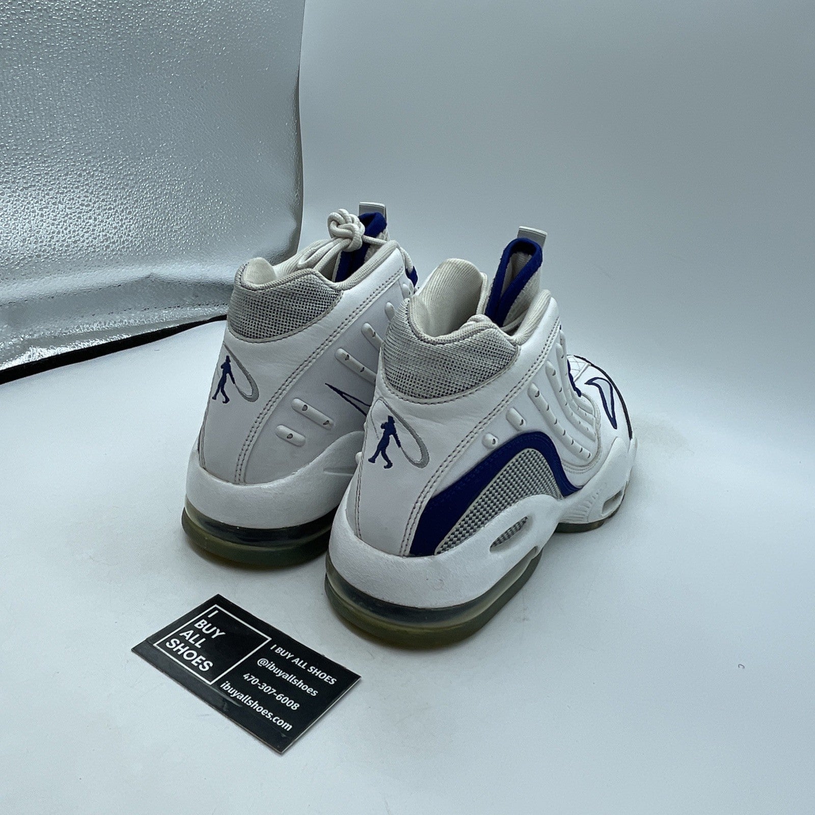 Size 11 - Nike Air Griffey Max 2 White Royal Blue (442171-102)