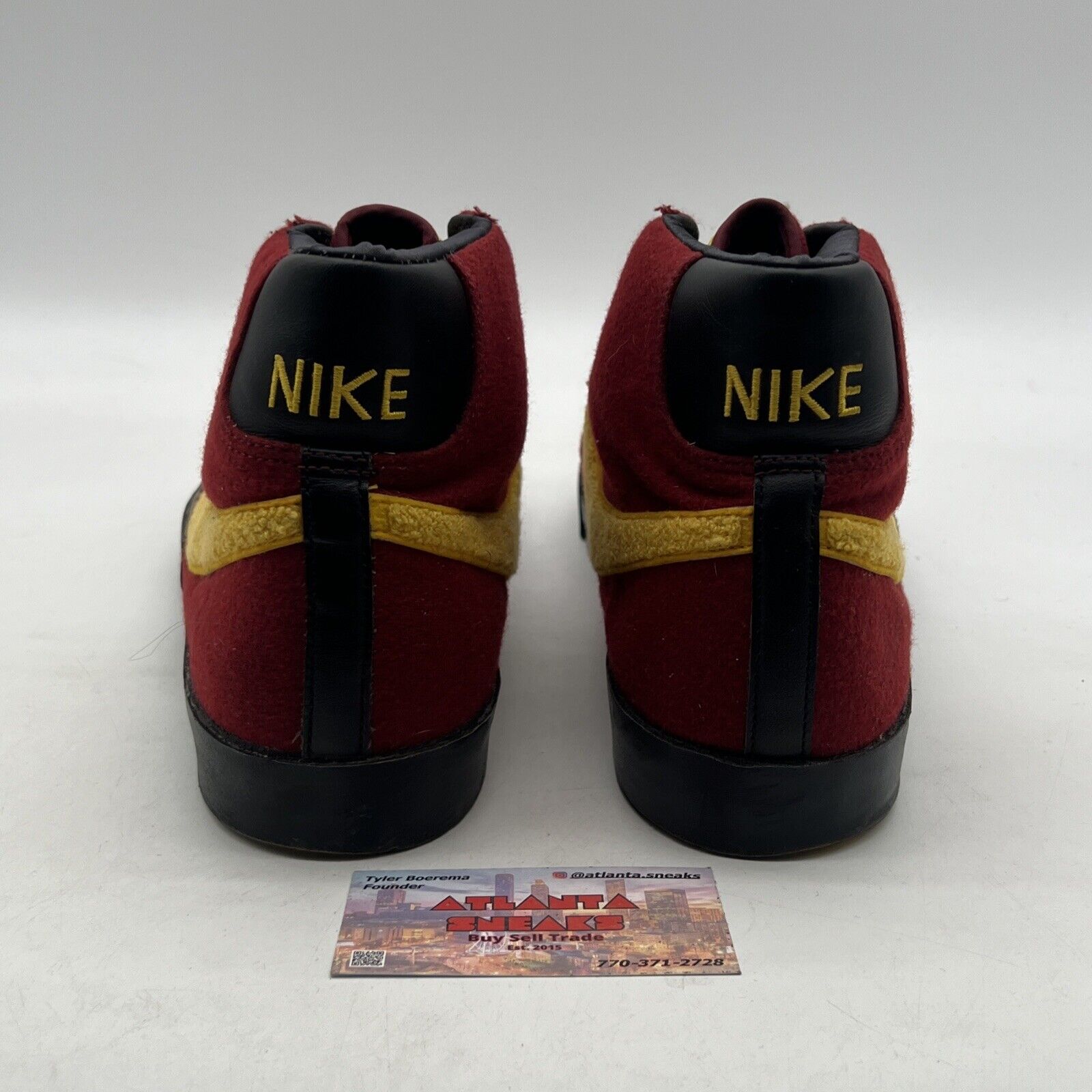 Size 15 - Nike Blazer Premium High Red (316397-671)