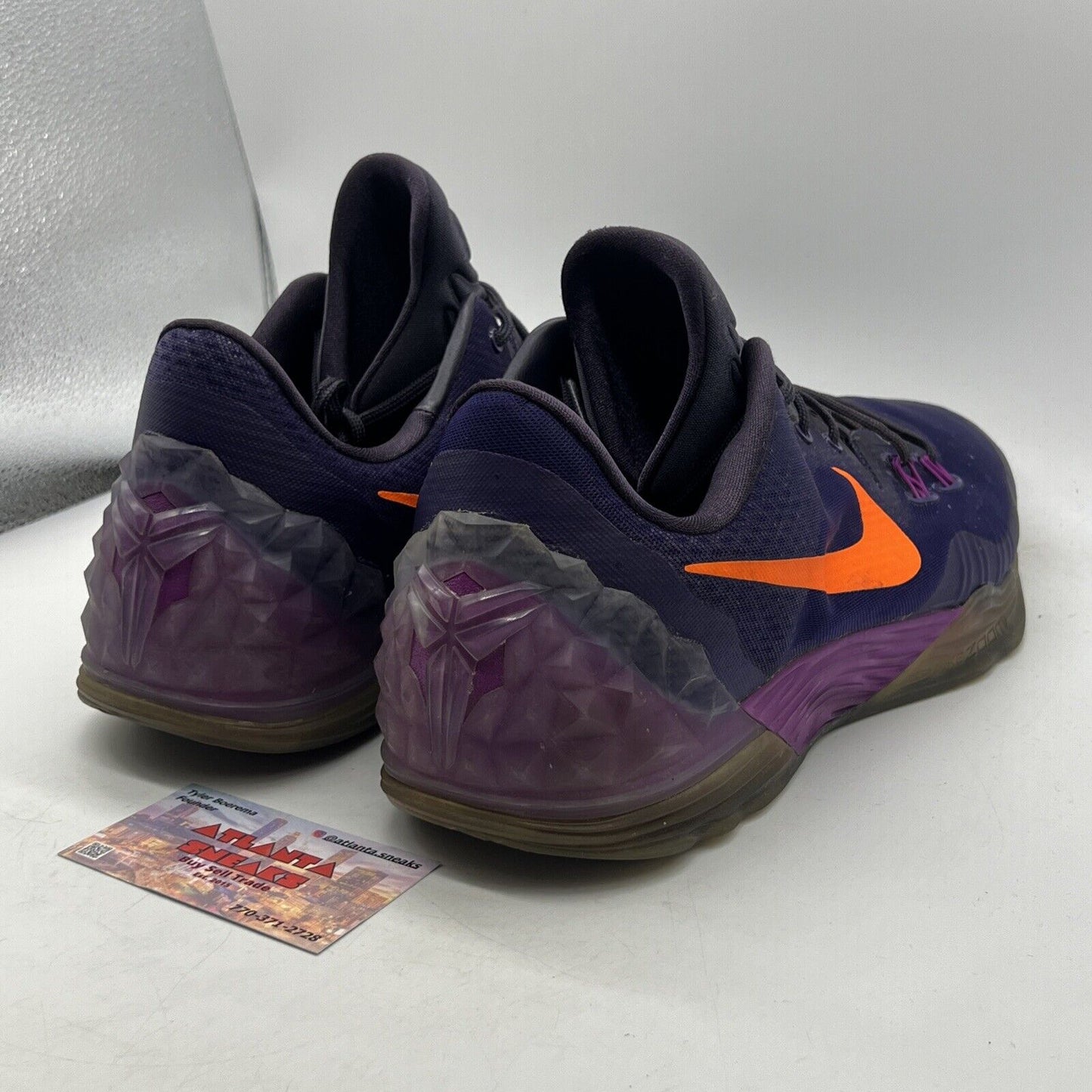 Size 15 - Nike Zoom Kobe Venomenon 5 Court Purple Orange (749884-585)