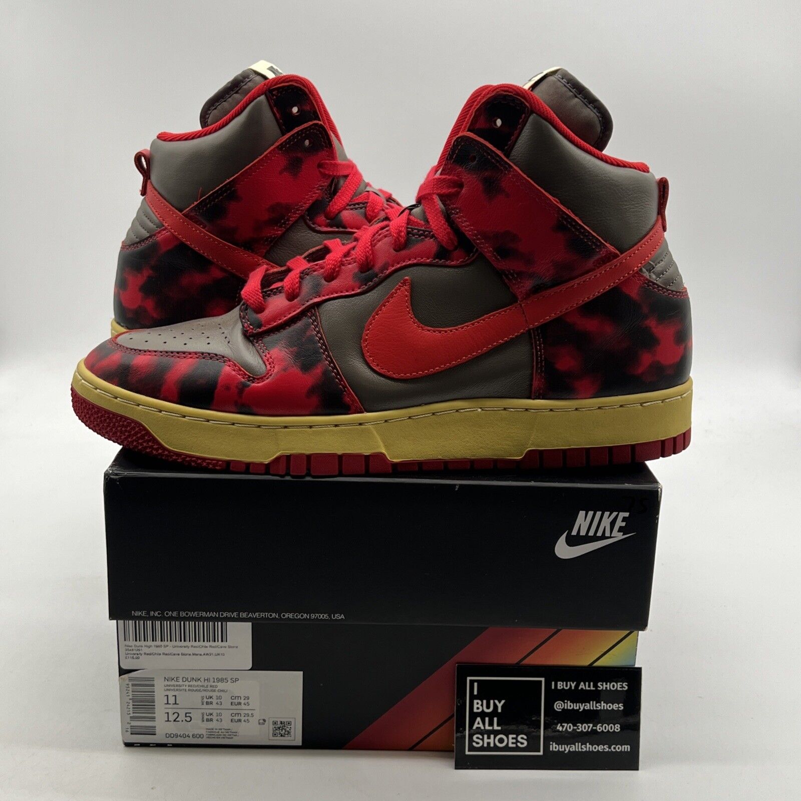 Size 11 - Nike Dunk 1985 High Acid Wash (DD9404-600)