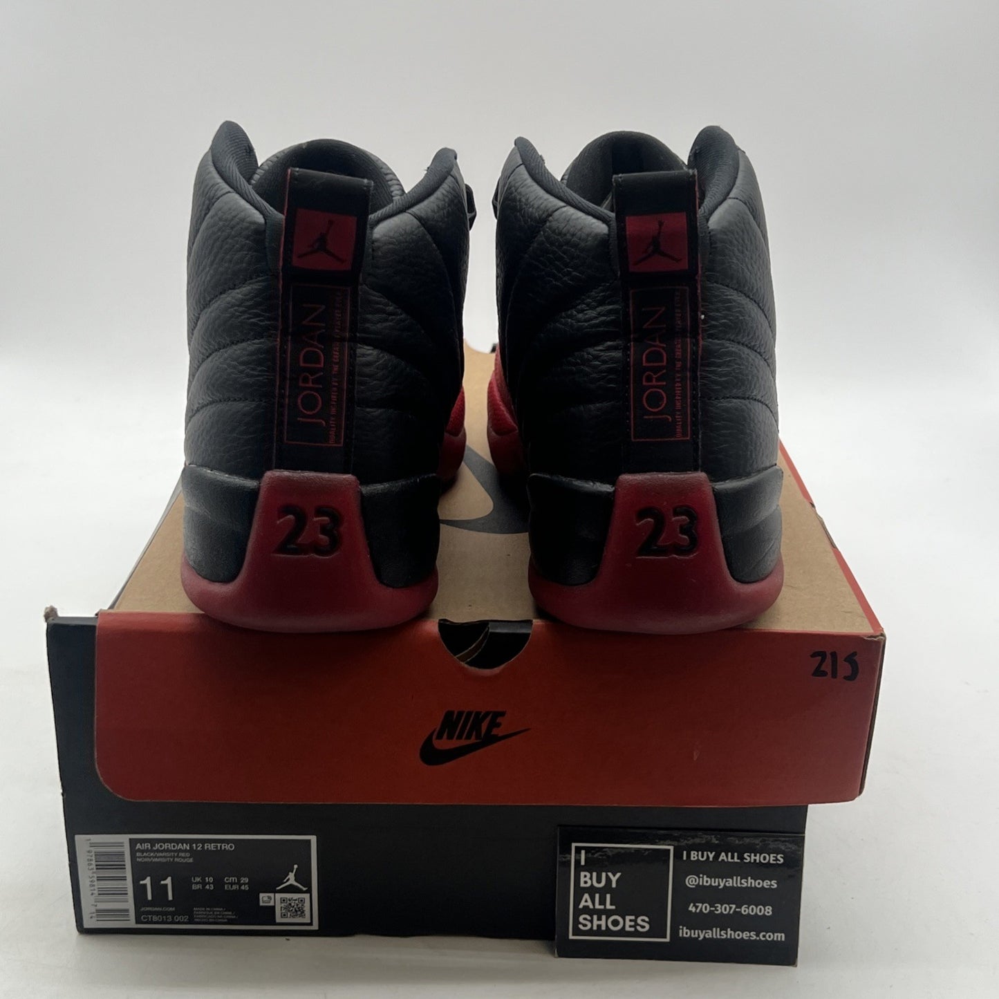 Size 11 - Air Jordan 12 Retro Mid Flu Game (CT8013-002)
