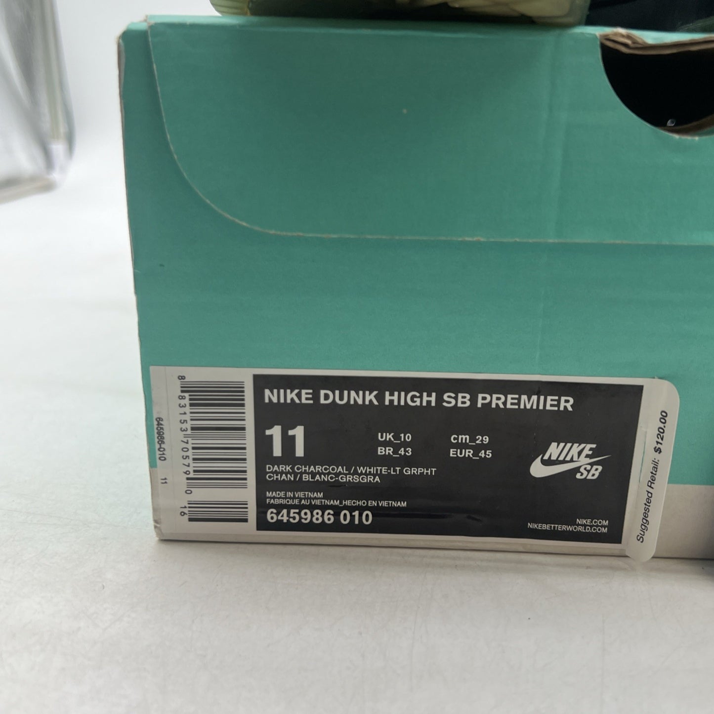 Size 11 - Nike Dunk SB Premier High Petoskey (645986-010)