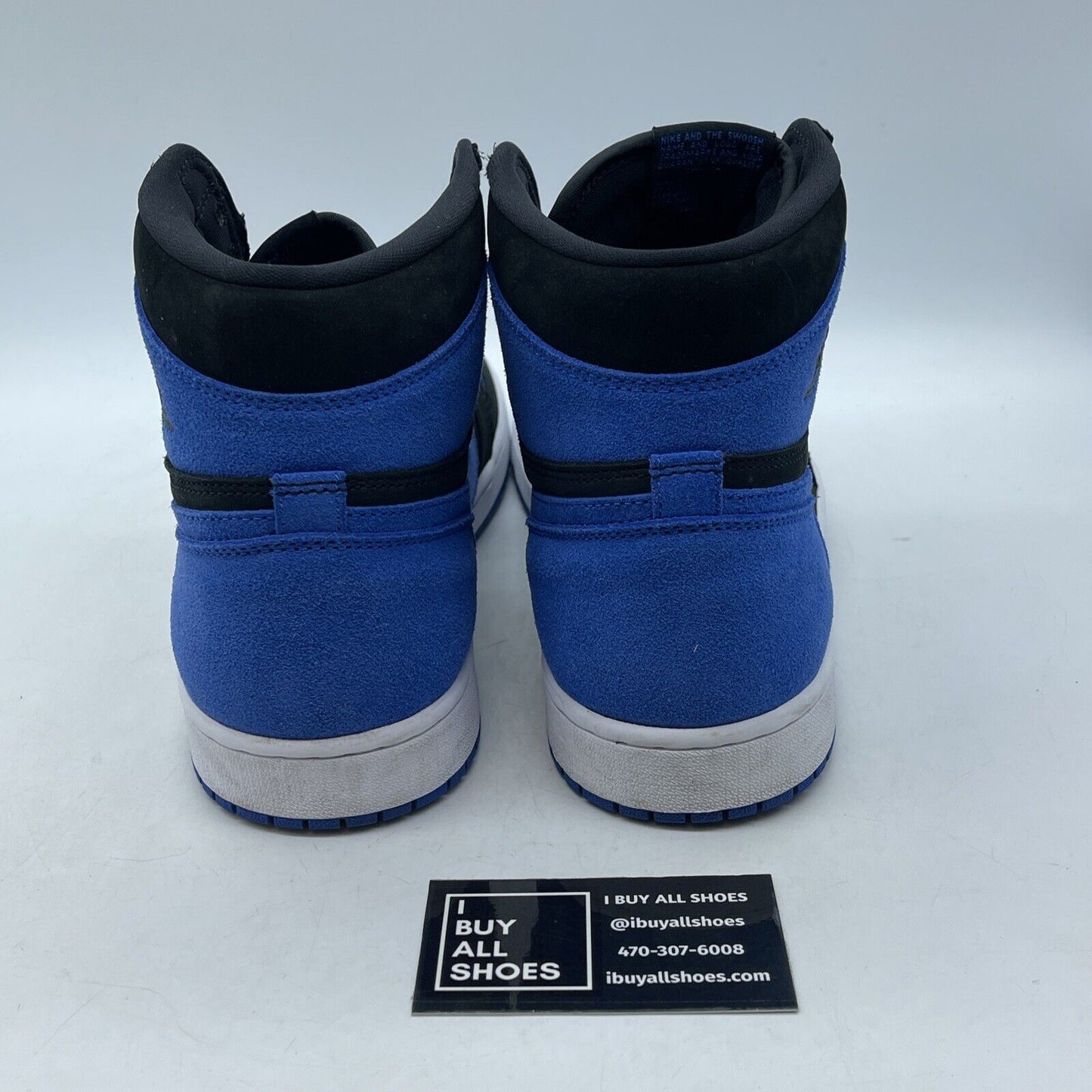 Size 12 - Jordan 1 Retro OG High Royal Reimagined Blue Black Suede (DZ5485-042)
