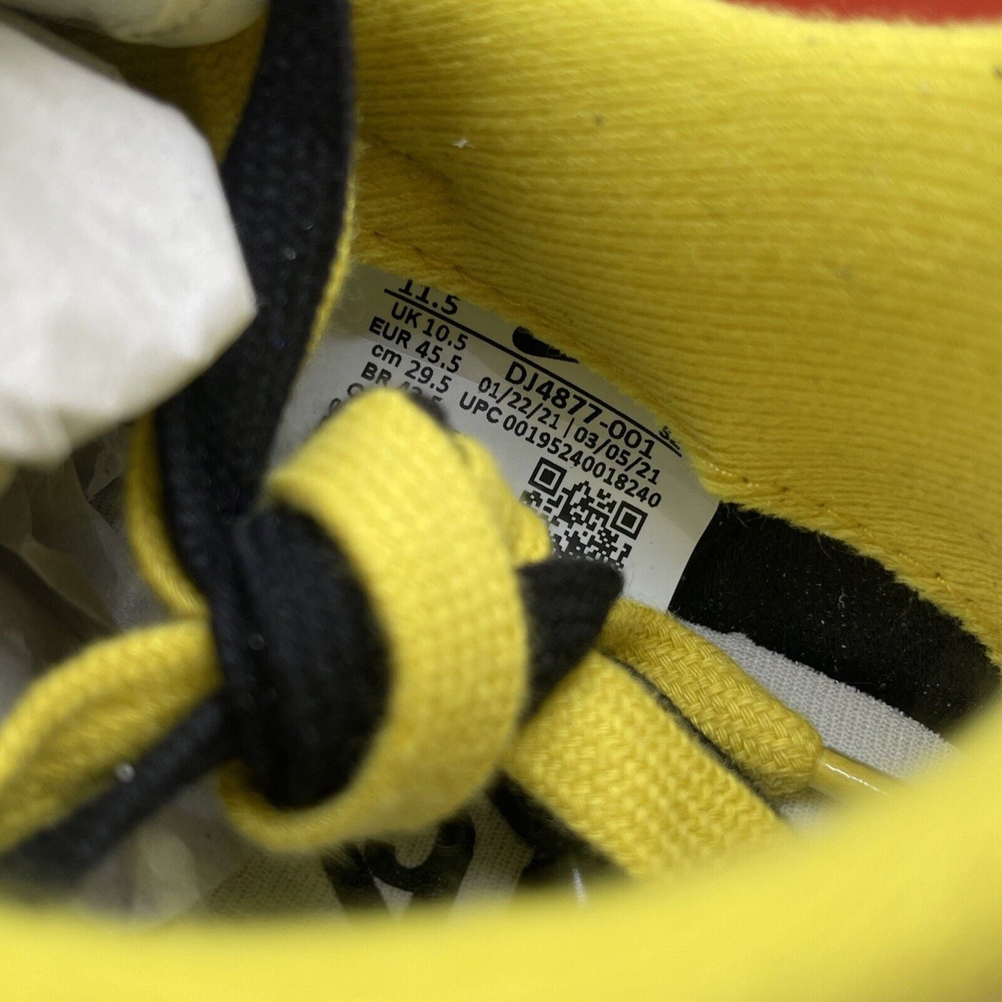 Size 11.5 - Nike sacai x Undercover x LDWaffle Bright Citron (DJ4877-001)