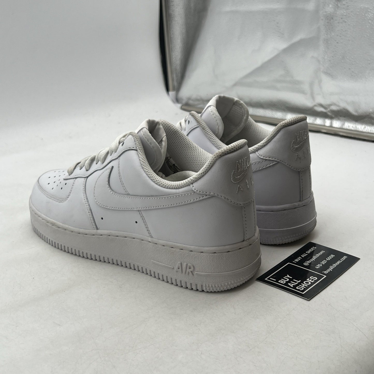 Size 9.5 - Nike Air Force 1 '07 Low Triple White (CW2288-111)