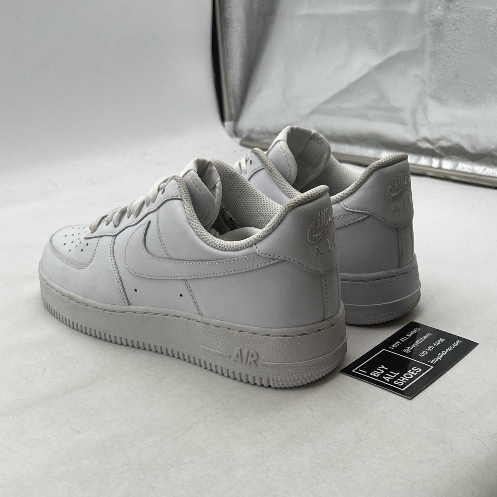 Size 9.5 - Nike Air Force 1 '07 Low Triple White (CW2288-111)
