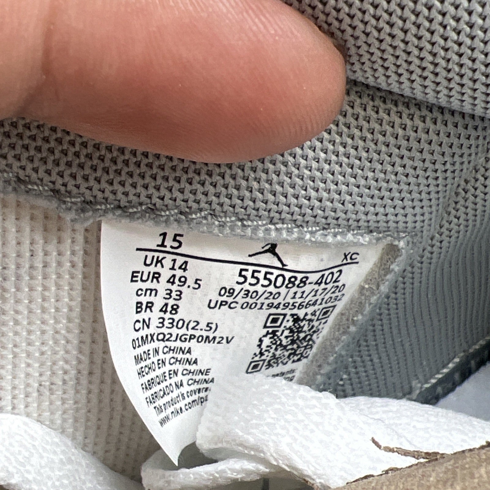 Size 15 - Air Jordan 1 Retro OG High Hyper Royal (555088-402)
