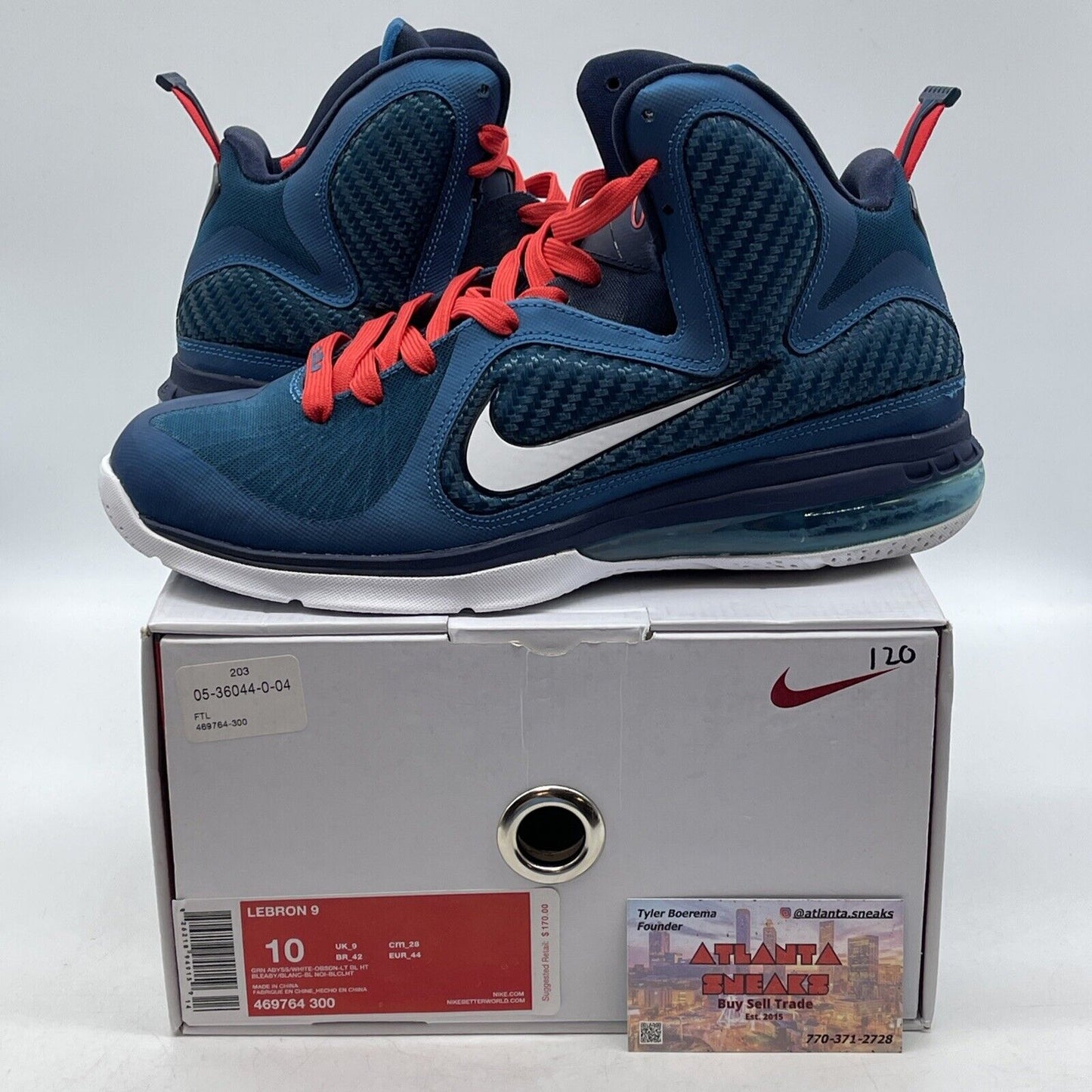 Size 10 - Nike LeBron 9 Swingman