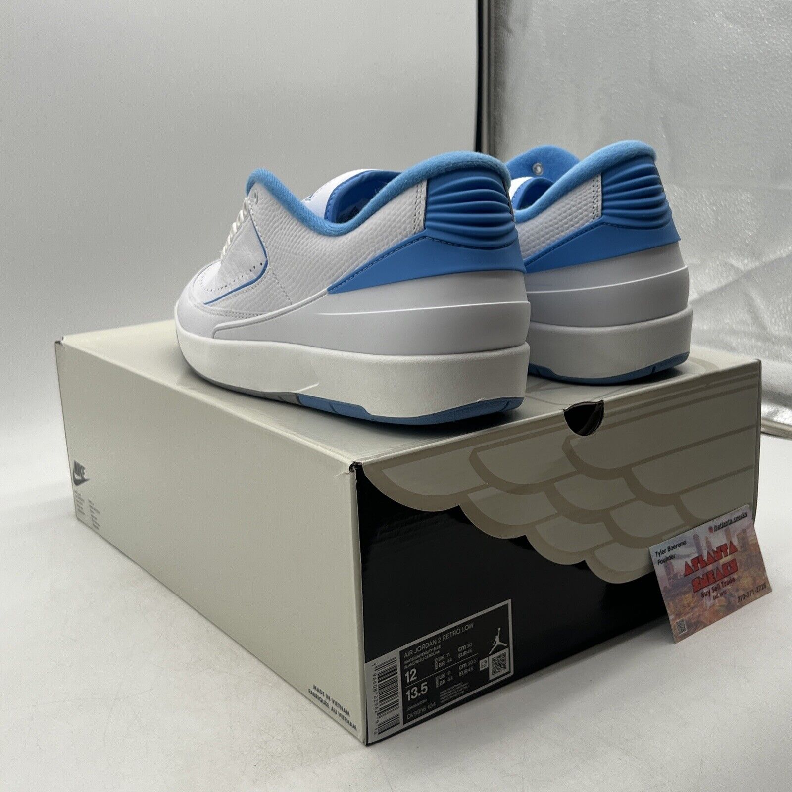 Size 12 - Air Jordan 2 Retro Low UNC (DV9956-104)