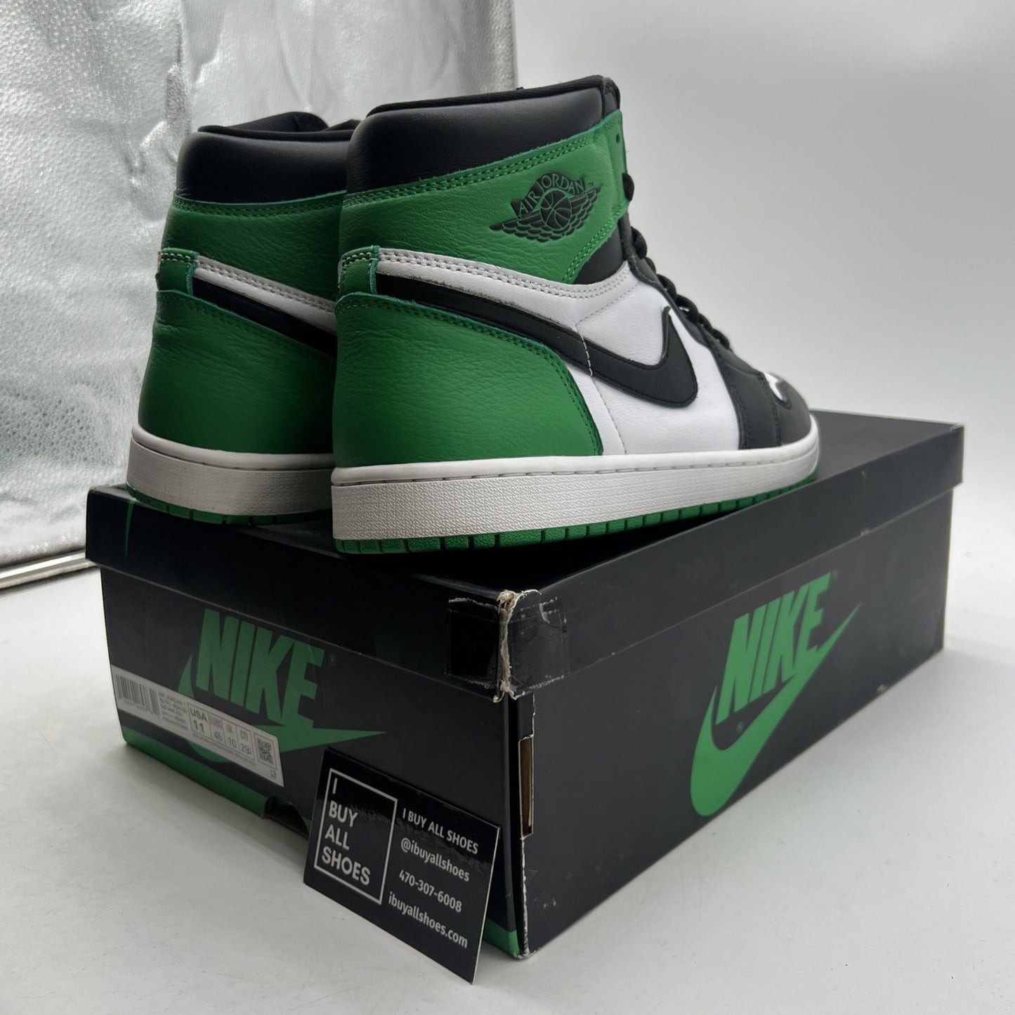 Size 11 - Air Jordan 1 Retro OG High Lucky Green (DZ5485-031)