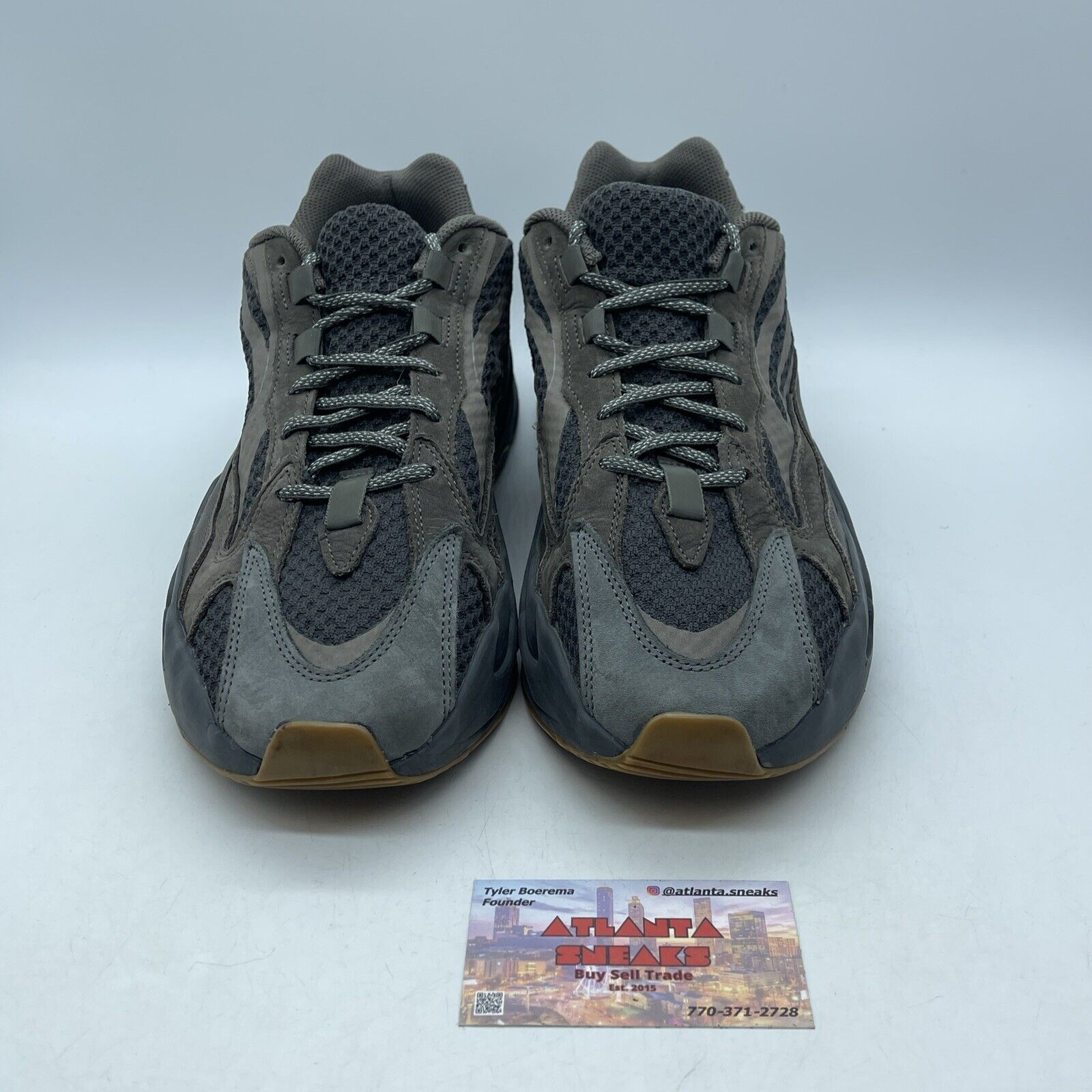Size 12 - adidas Yeezy Boost 700 V2 Geode Brown Black Suede Leather (EG6860)